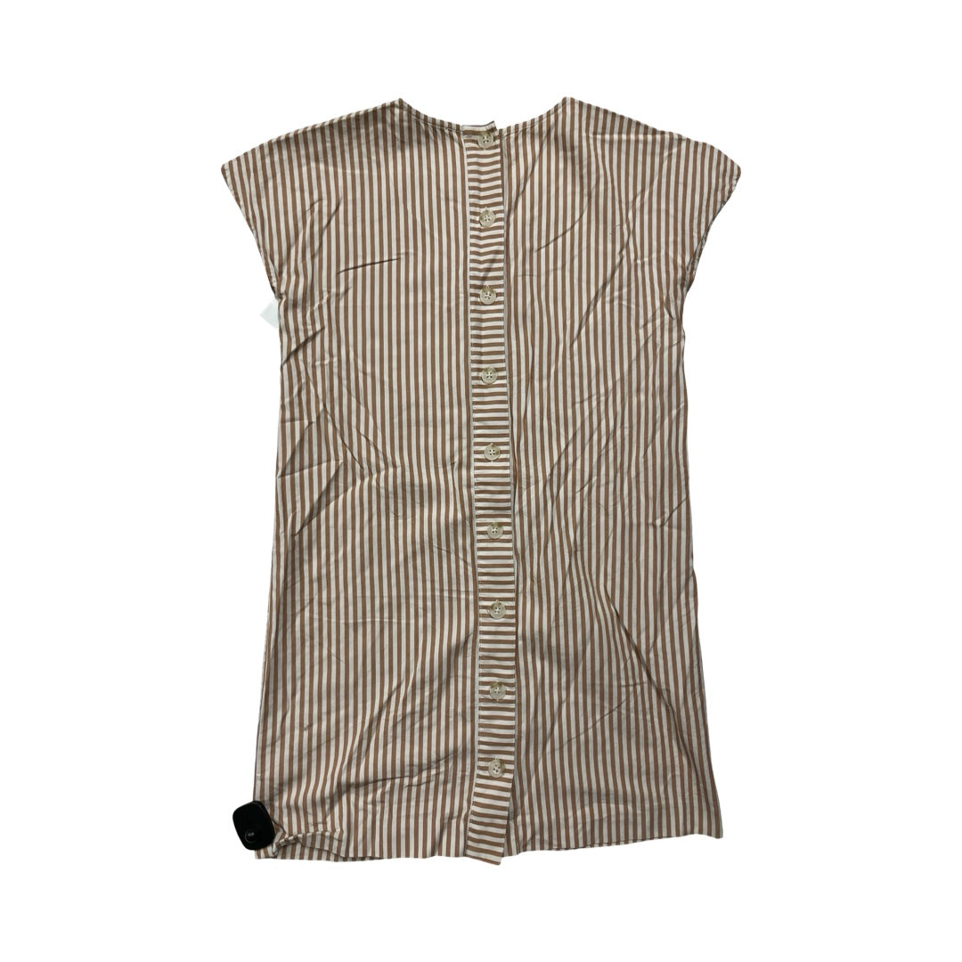 Dress Casual Short By Madewell In Striped Pattern, Size:Xs