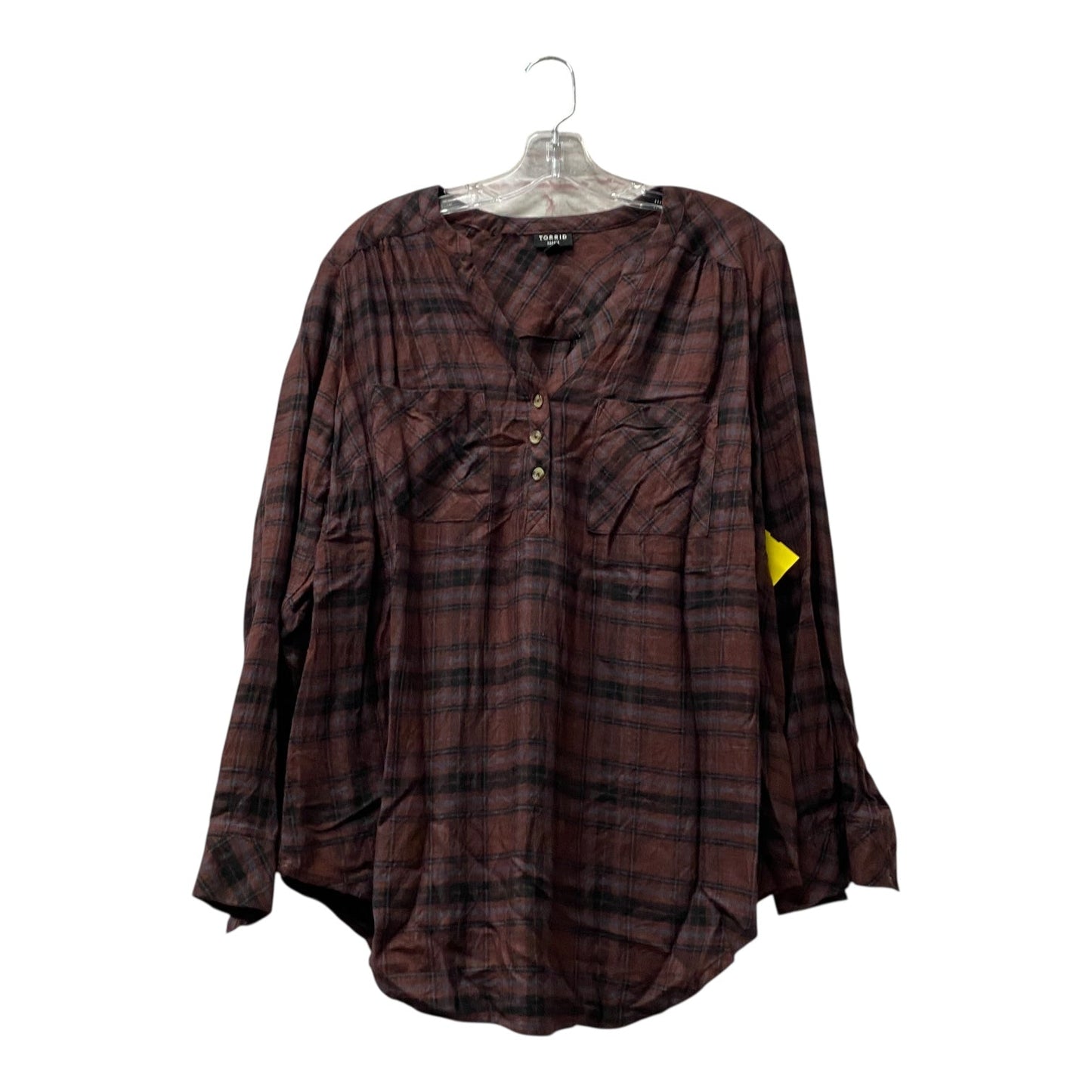 Top Ls By Torrid In Red, Size:1X