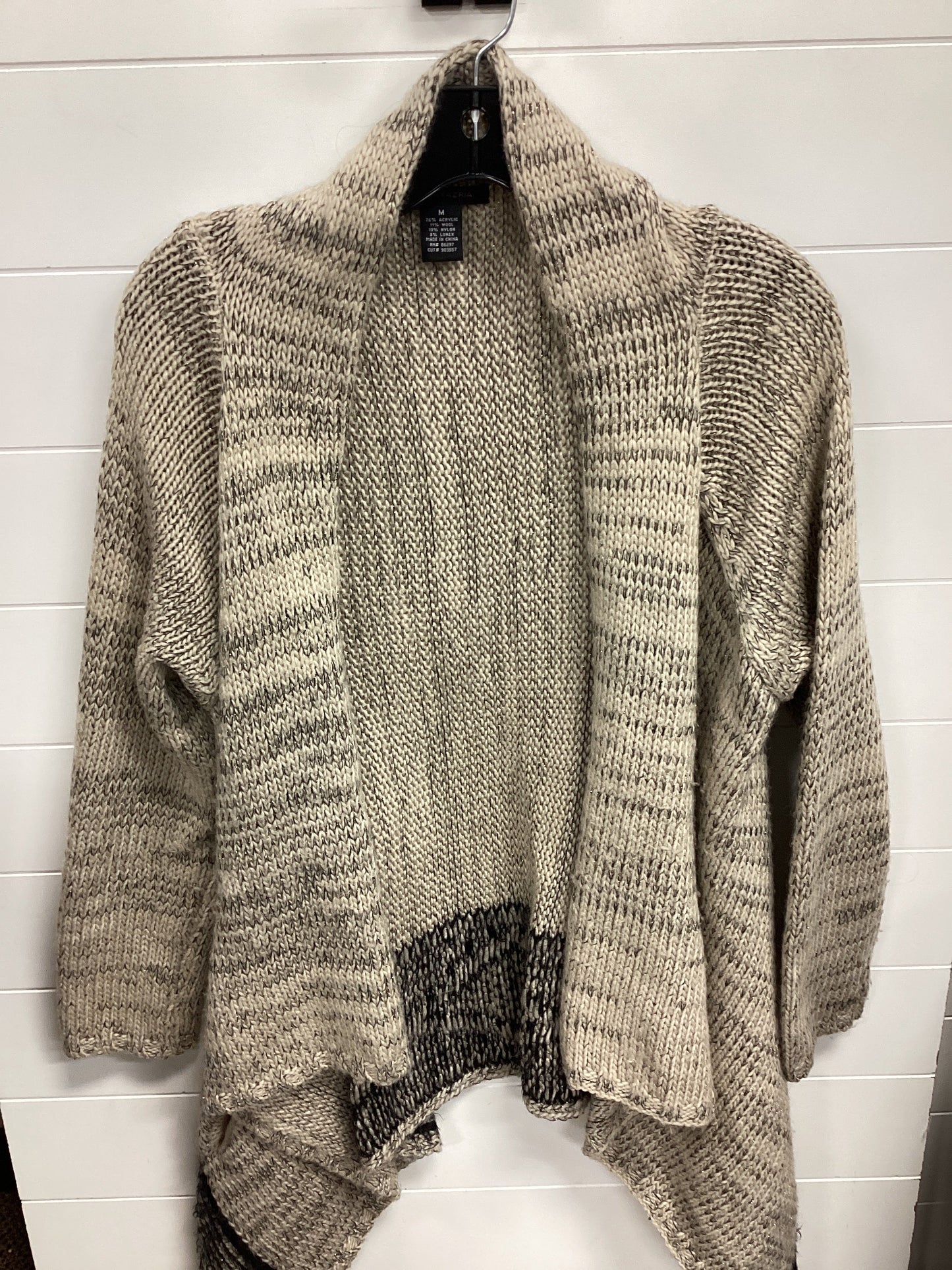 Sweater Cardigan By Bcbgmaxazria In Cream, Size:M