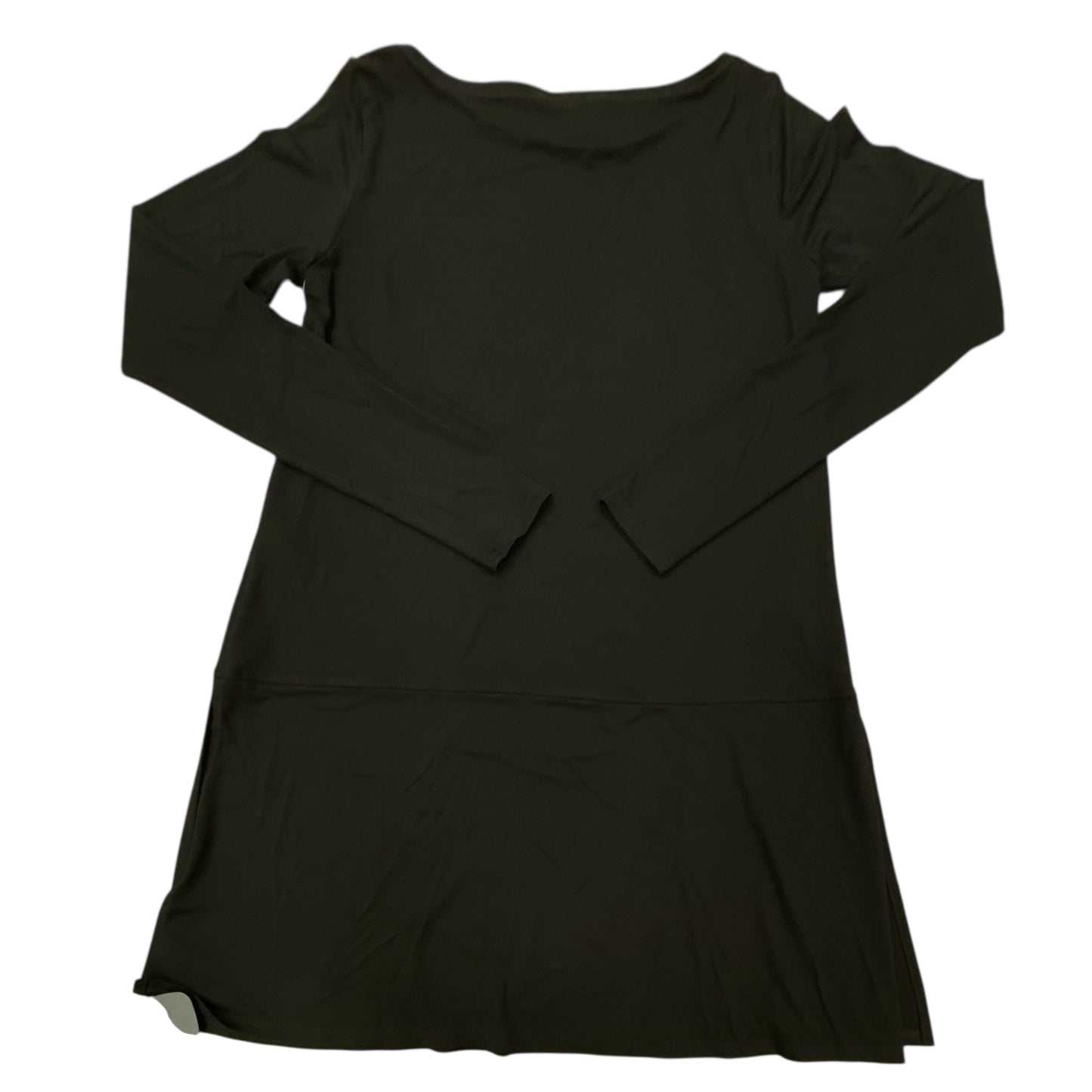 Top Ls Designer By Eileen Fisher In Black, Size:Xxs
