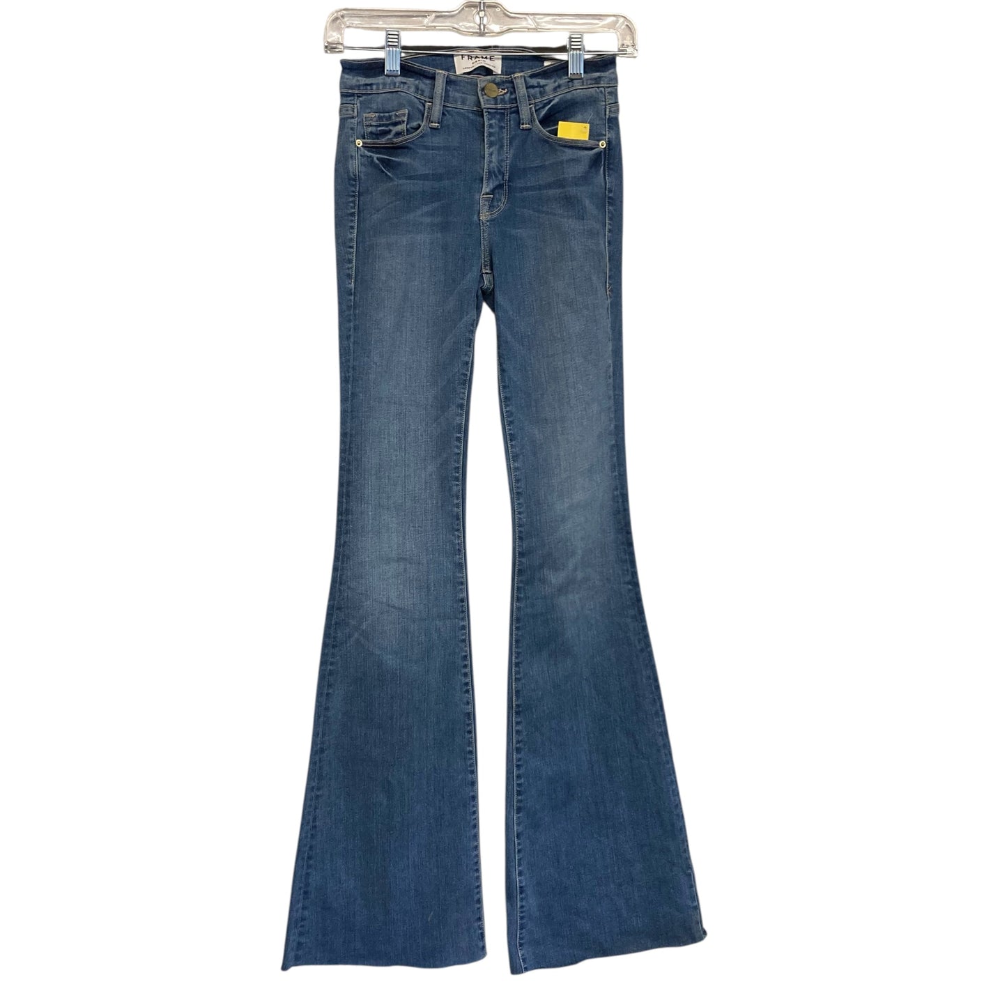 Jeans Flared By Frame In Blue Denim, Size:0