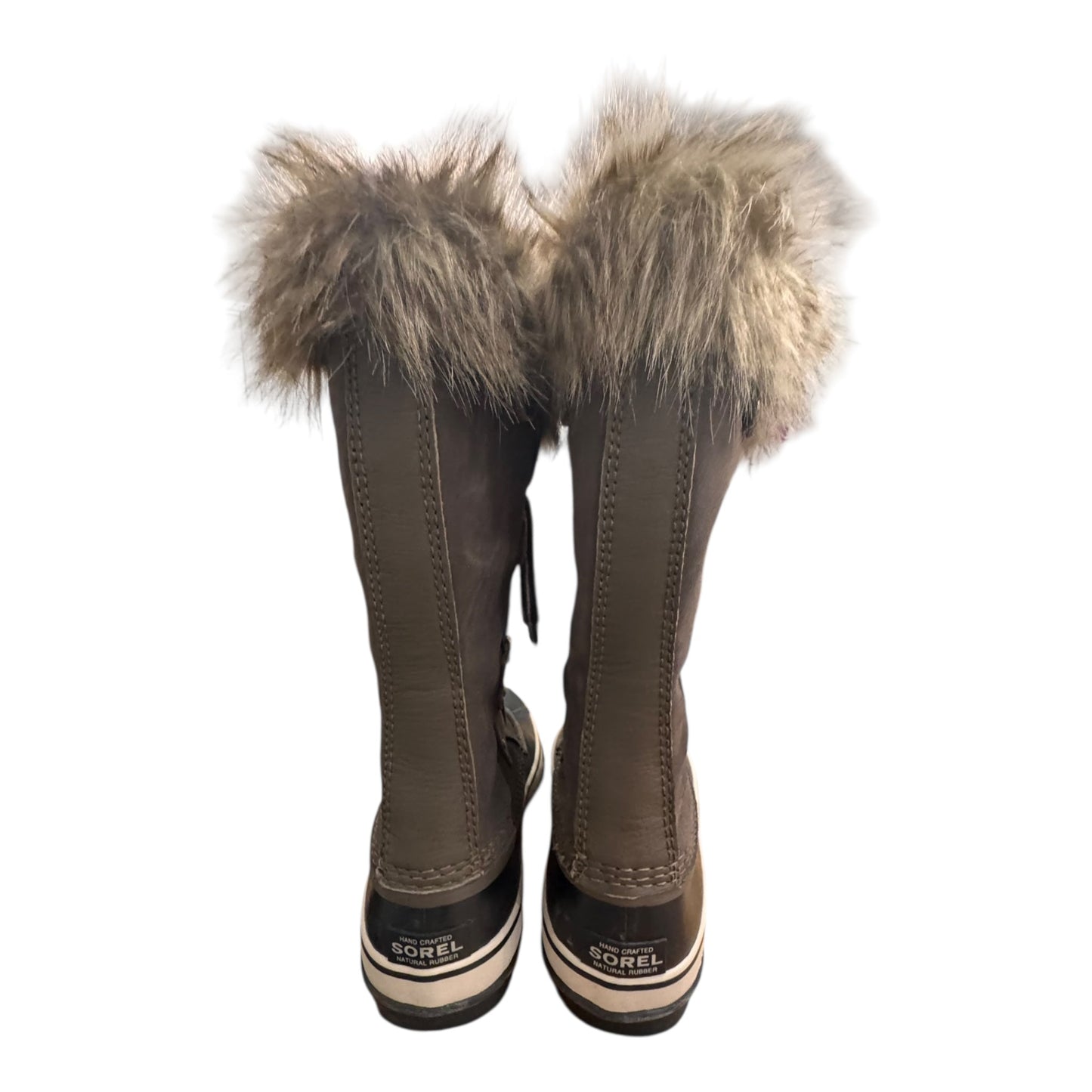 Boots Designer By Sorel In Taupe, Size:10