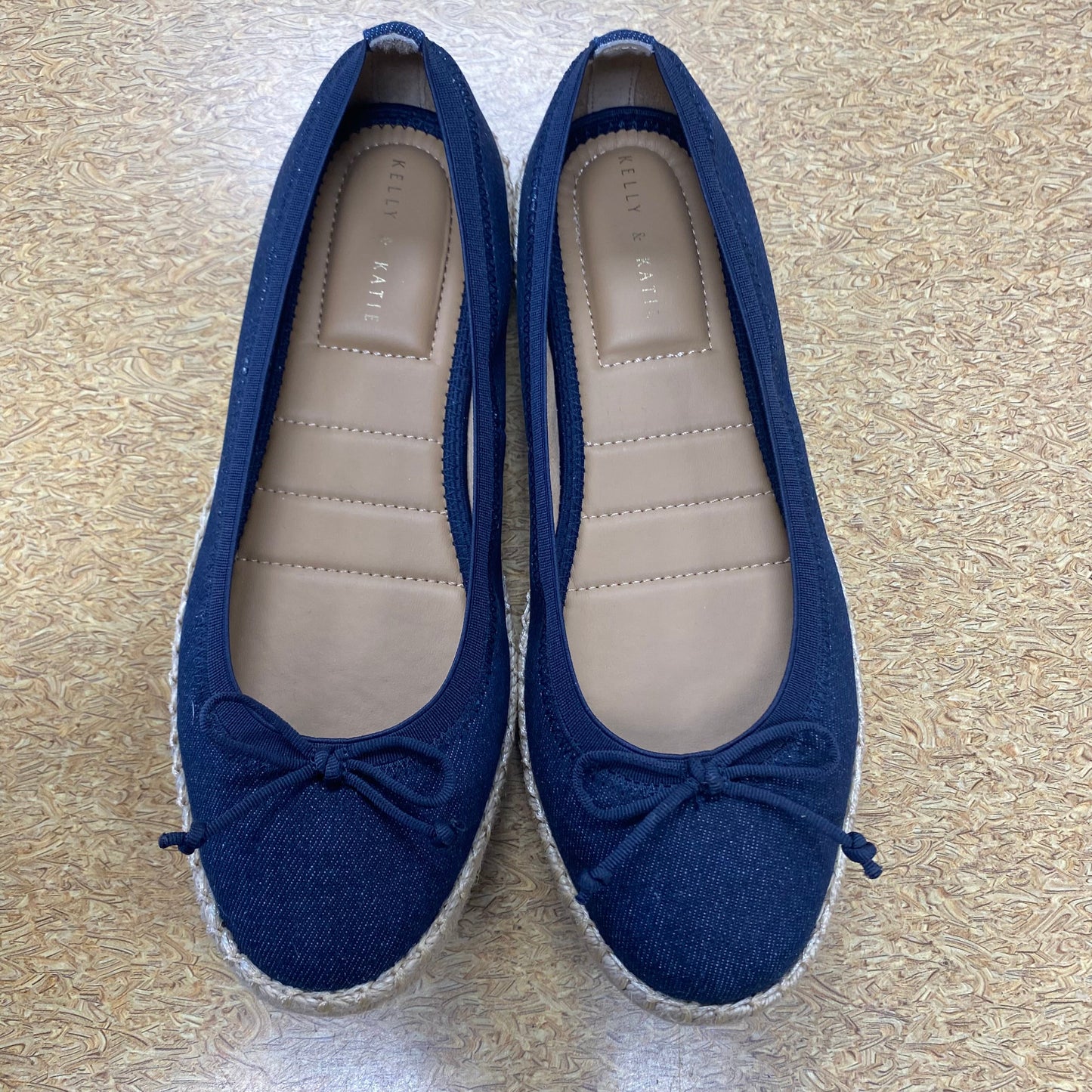 Shoes Flats By Kelly And Katie In Blue, Size:7.5