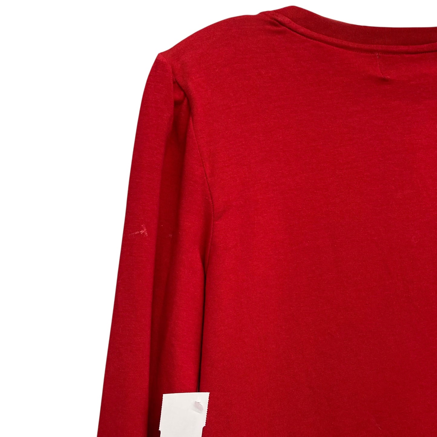 Athletic Top Ls Collar By Ralph Lauren In Red, Size:L