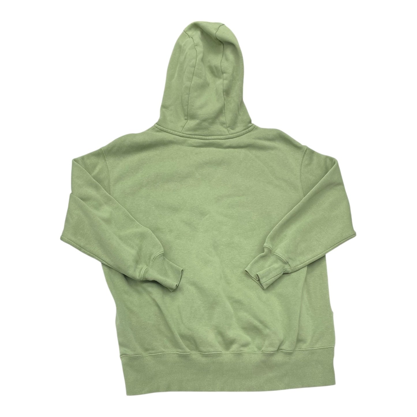 Sweatshirt Hoodie By Nike In Green, Size:M
