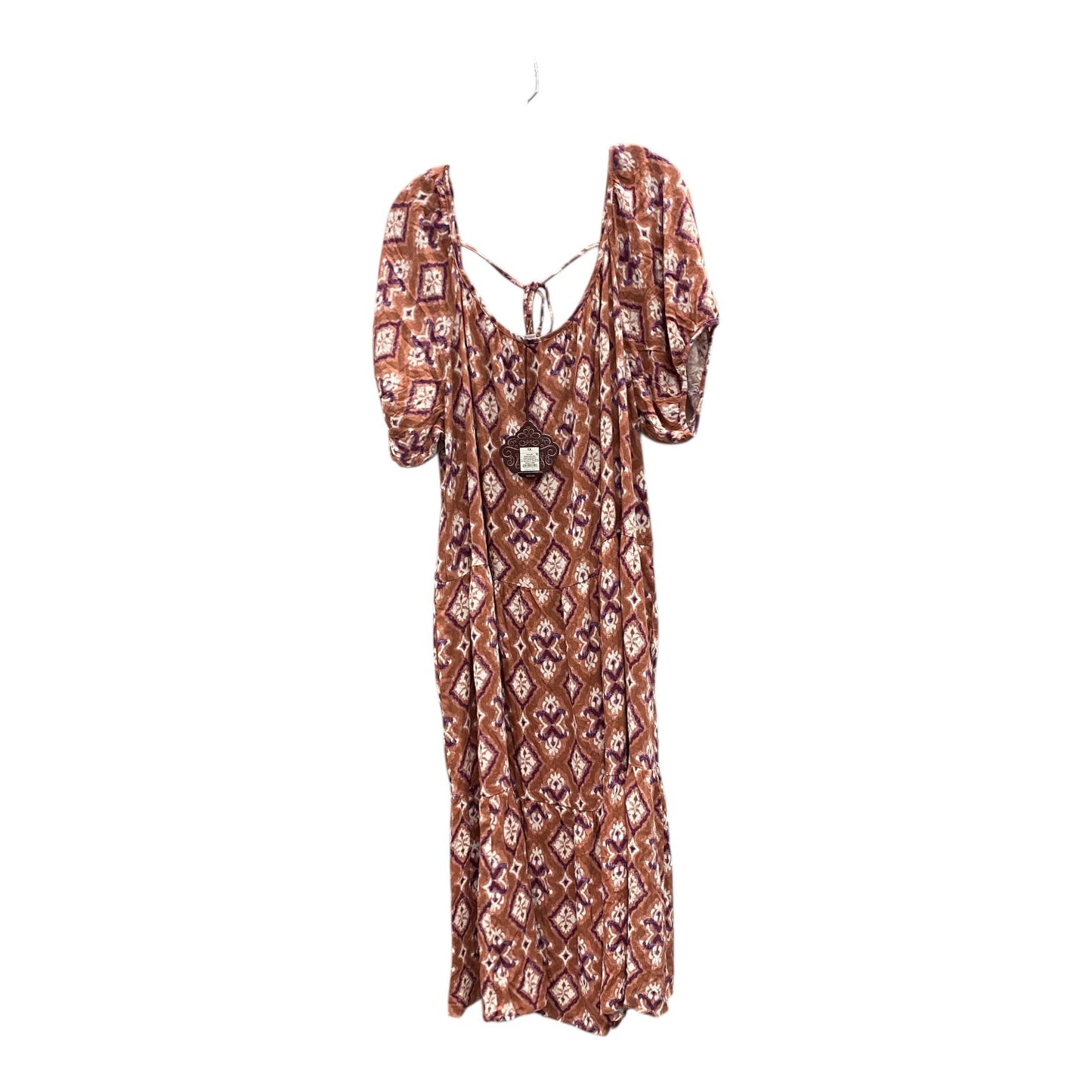 Dress Casual Maxi By Knox Rose In Orange, Size:1X