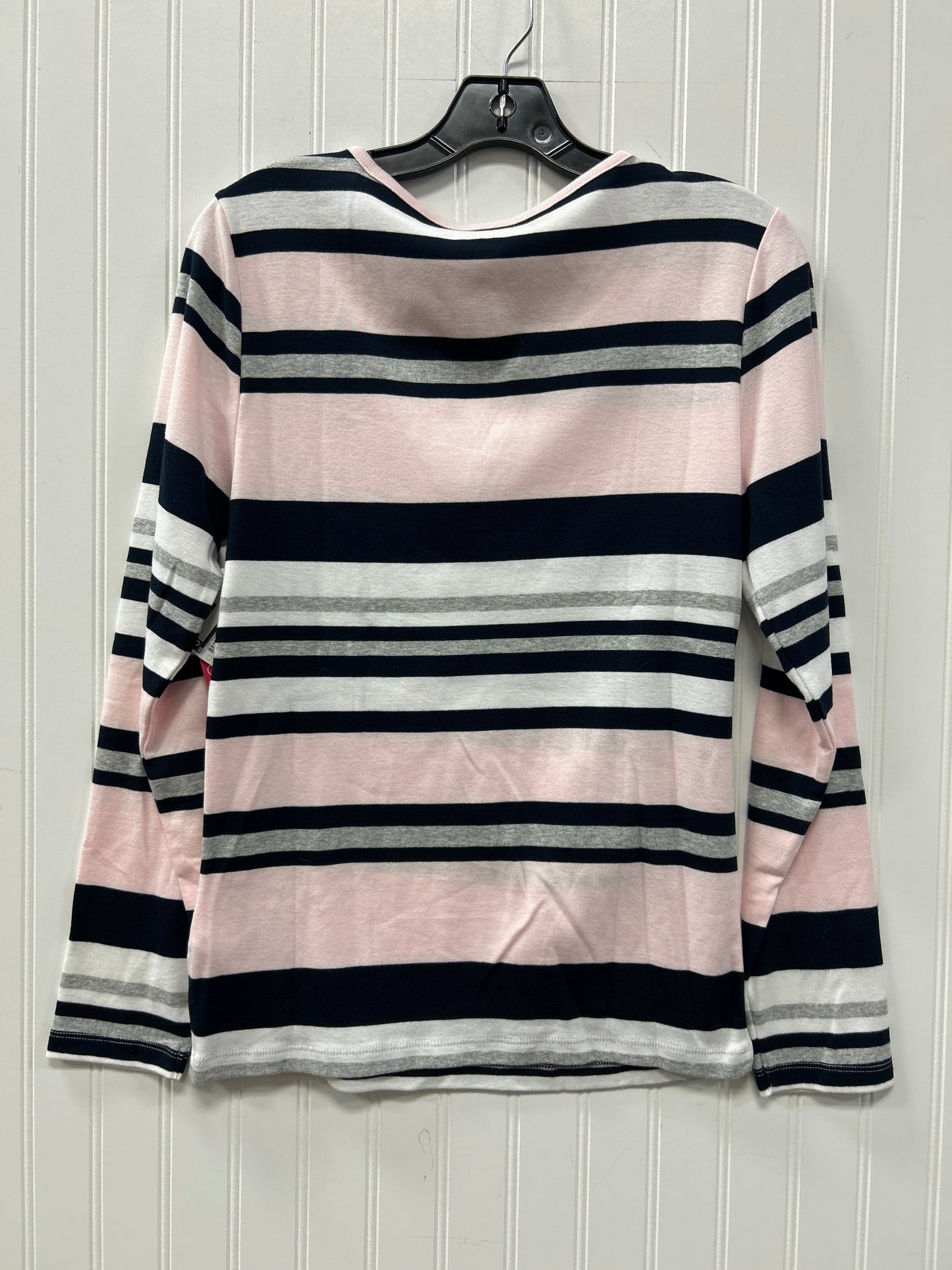 Top Ls By Tommy Hilfiger In Blue & Pink, Size:L