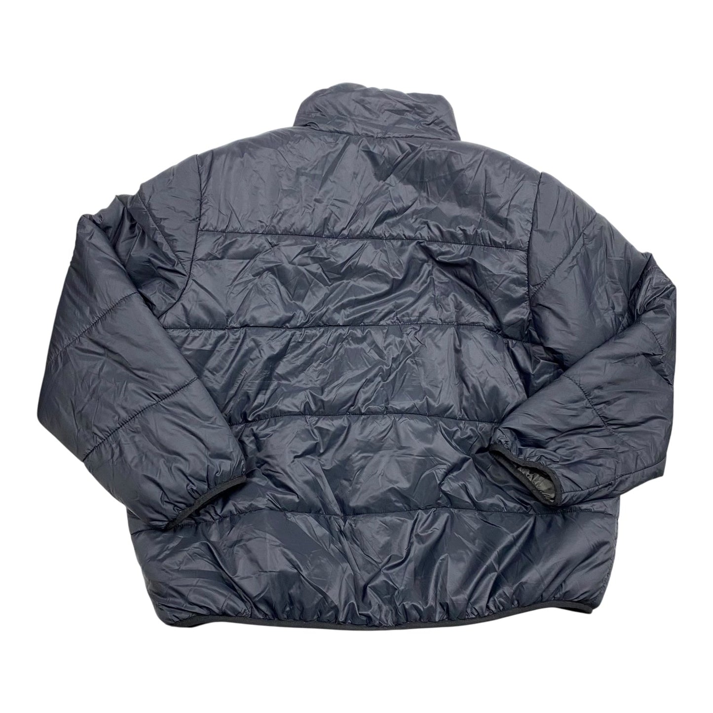 Jacket Puffer & Quilted By Universal Thread In Black, Size:1X