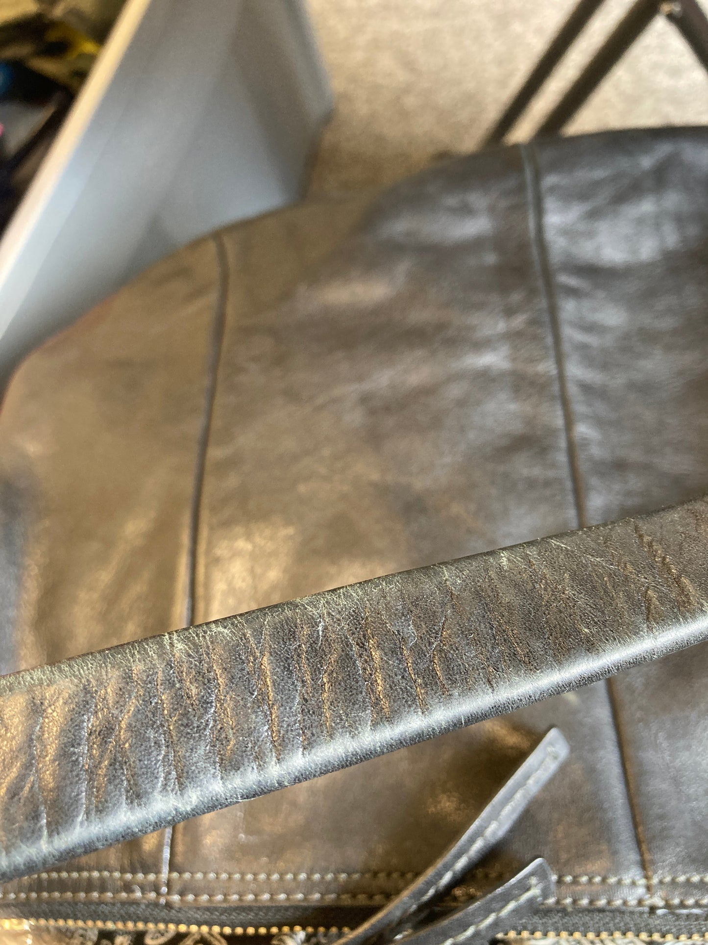 Handbag Designer By Coach In Black, Size:Large