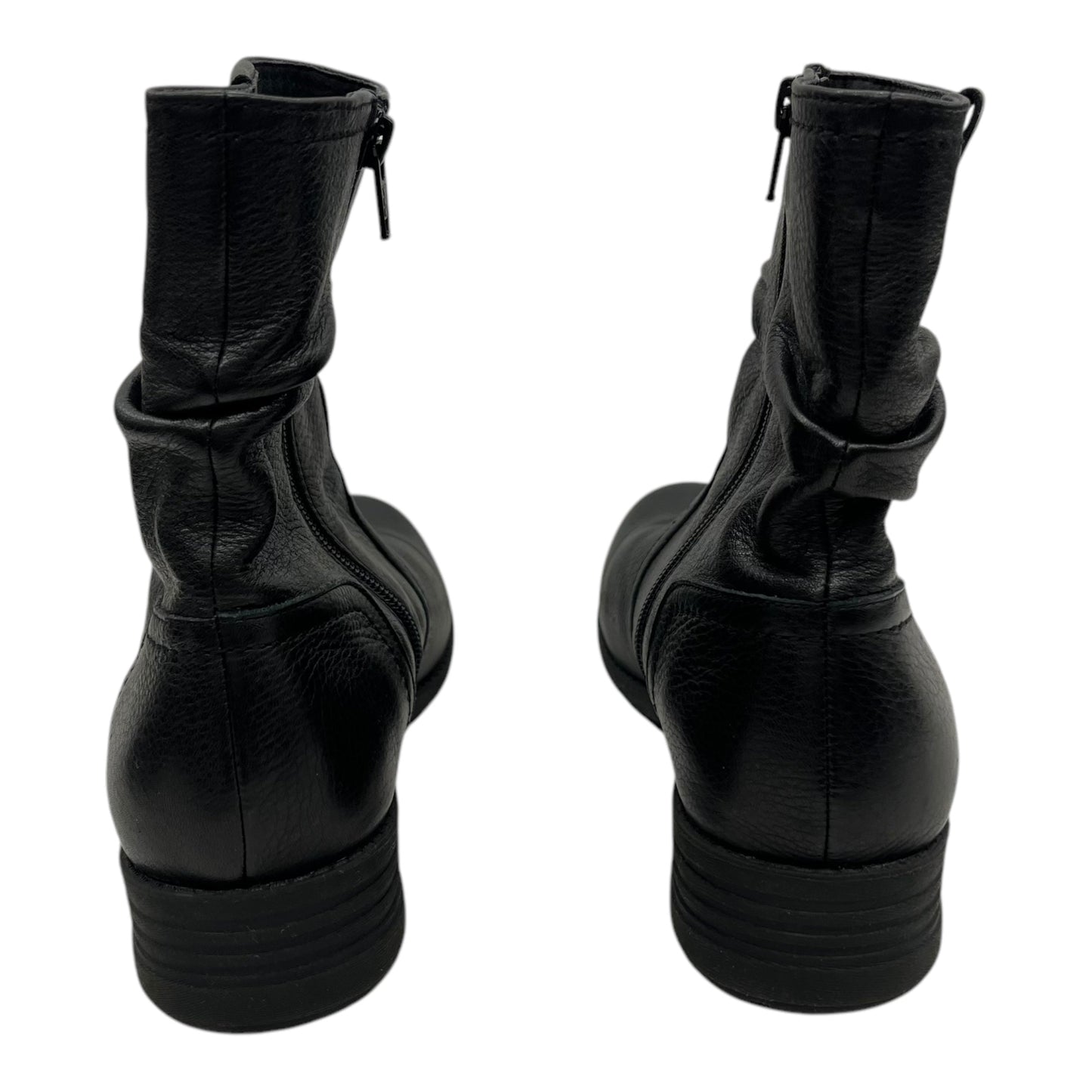 Boots Leather By Abeo In Black, Size:8