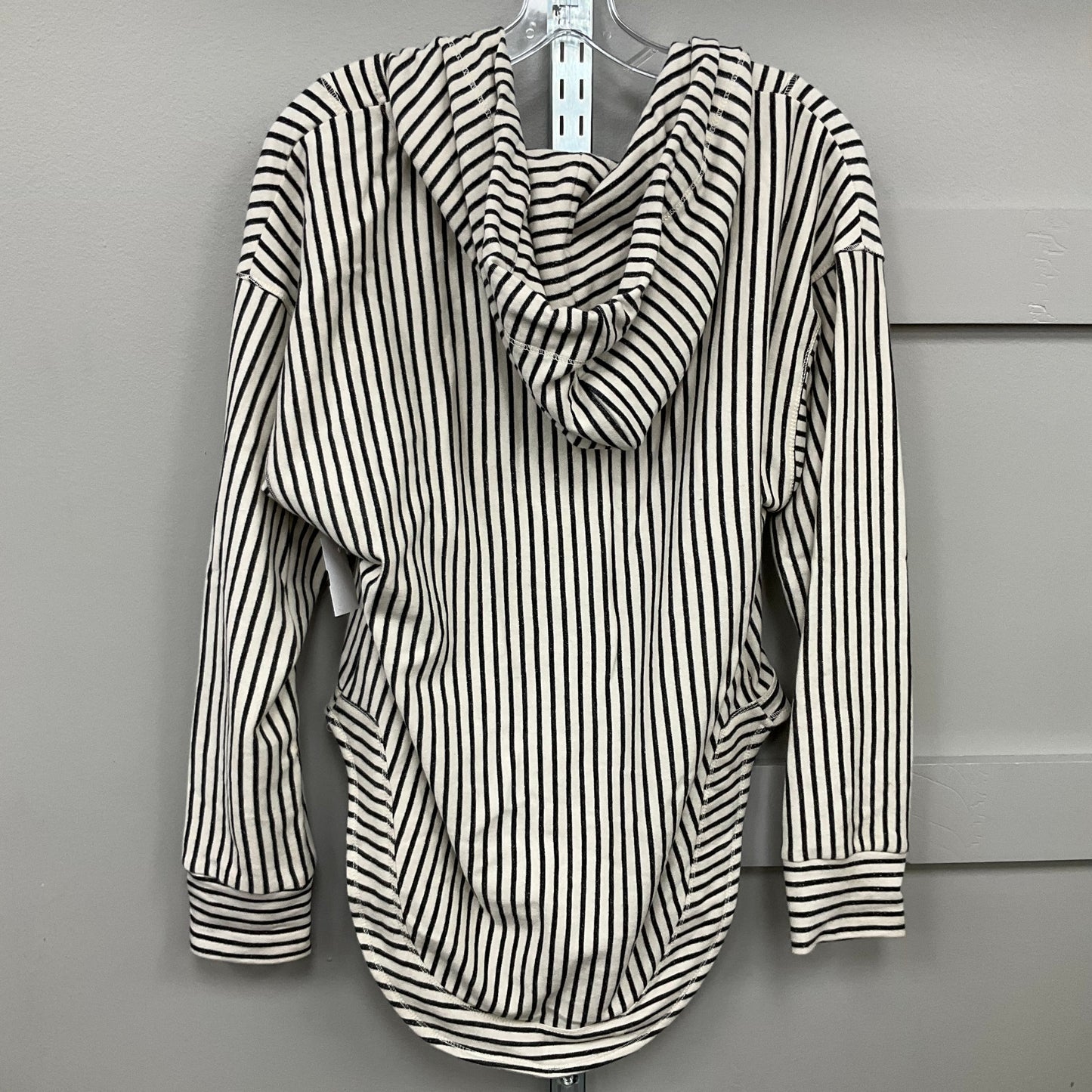 Sweatshirt Hoodie By Pilcro In Striped Pattern, Size:Xs
