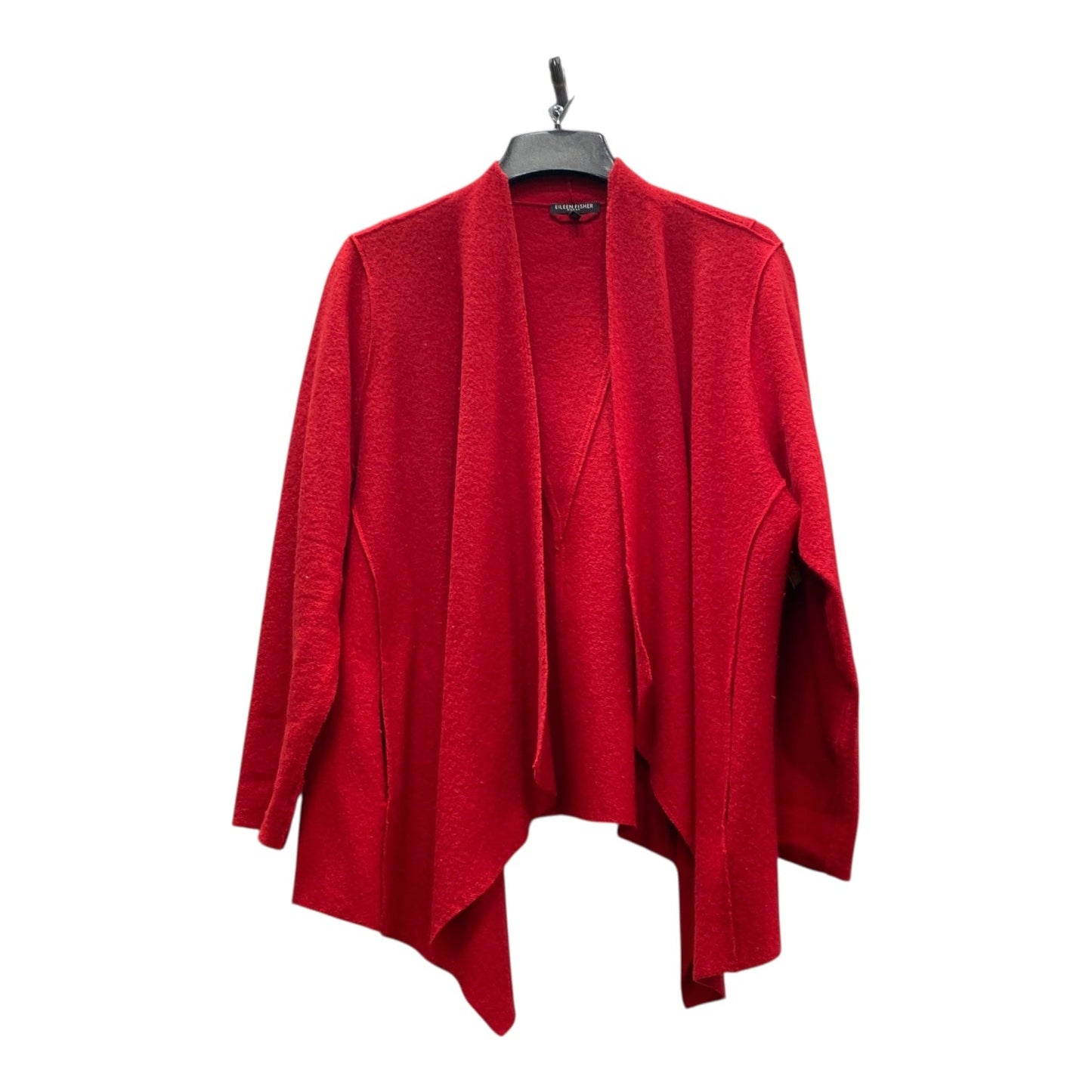 Jacket Other By Eileen Fisher In Red, Size:1X