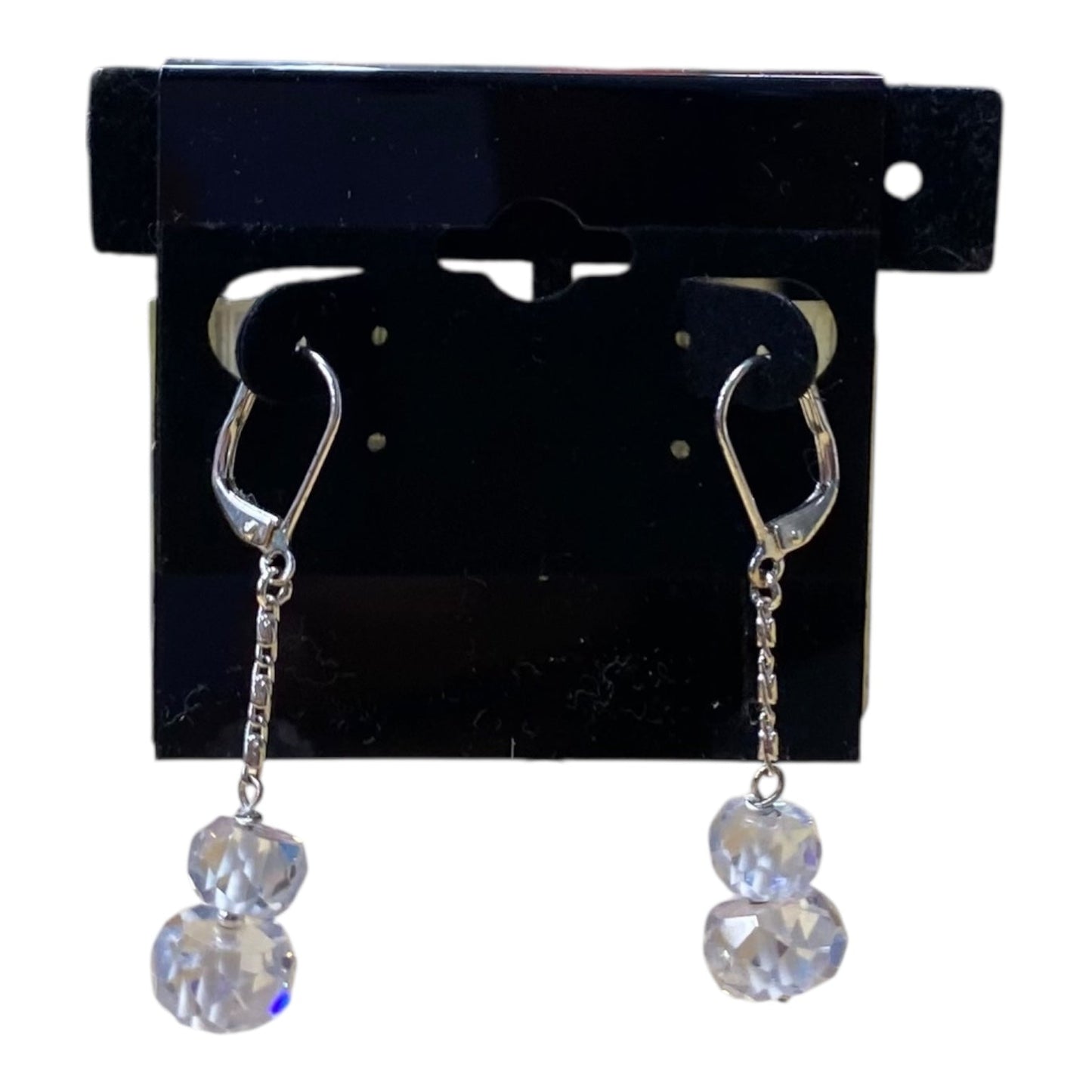 Earrings Dangle/Drop By Anne Klein In Silver