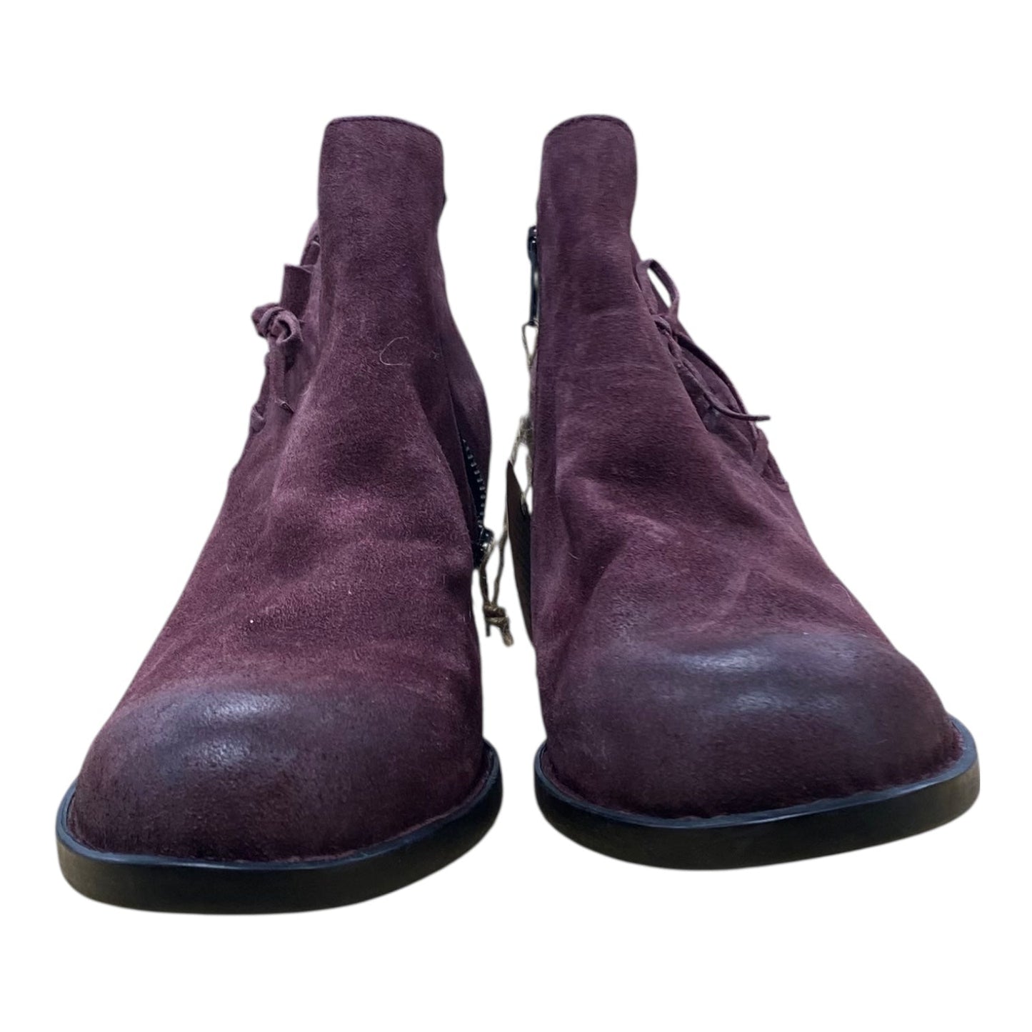 Boots Ankle Heels By Born In Purple, Size:11