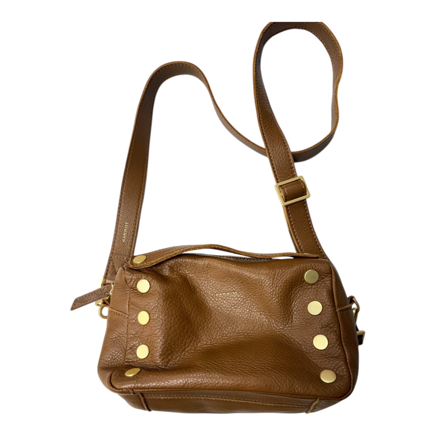 Crossbody Leather By Hammitt In Brown, Size:Medium