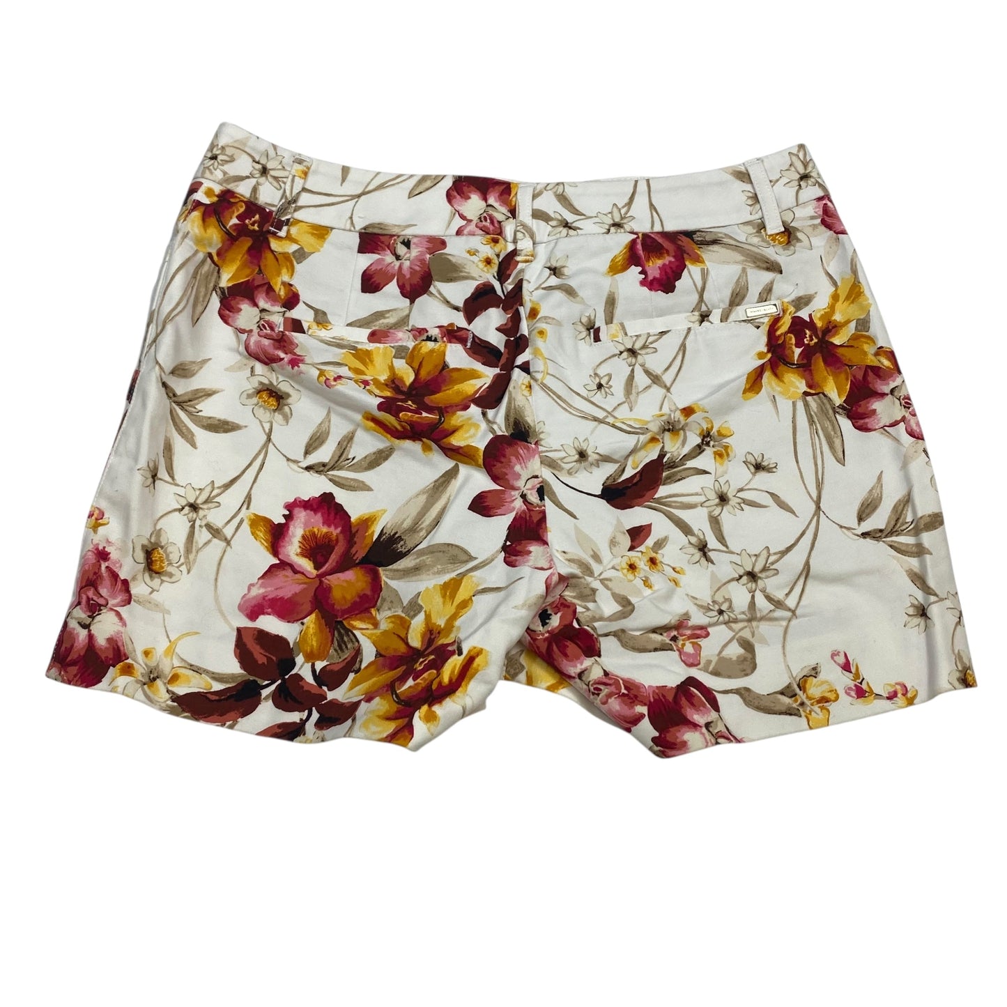 Shorts By White House Black Market In Floral Print, Size:6