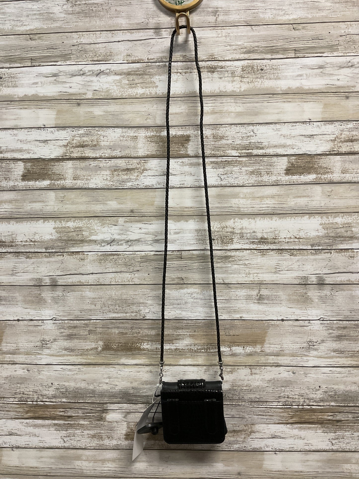 Crossbody Leather By Brighton In Black, Size:Small