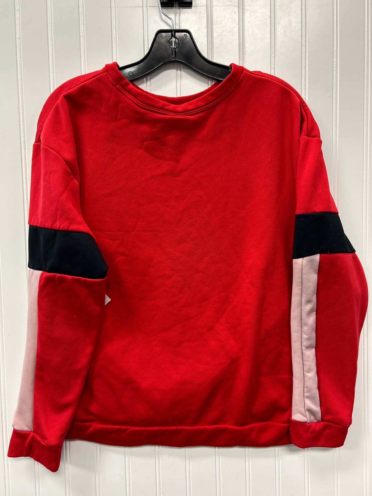 Athletic Sweatshirt Crewneck By Nike Apparel In Red, Size:S