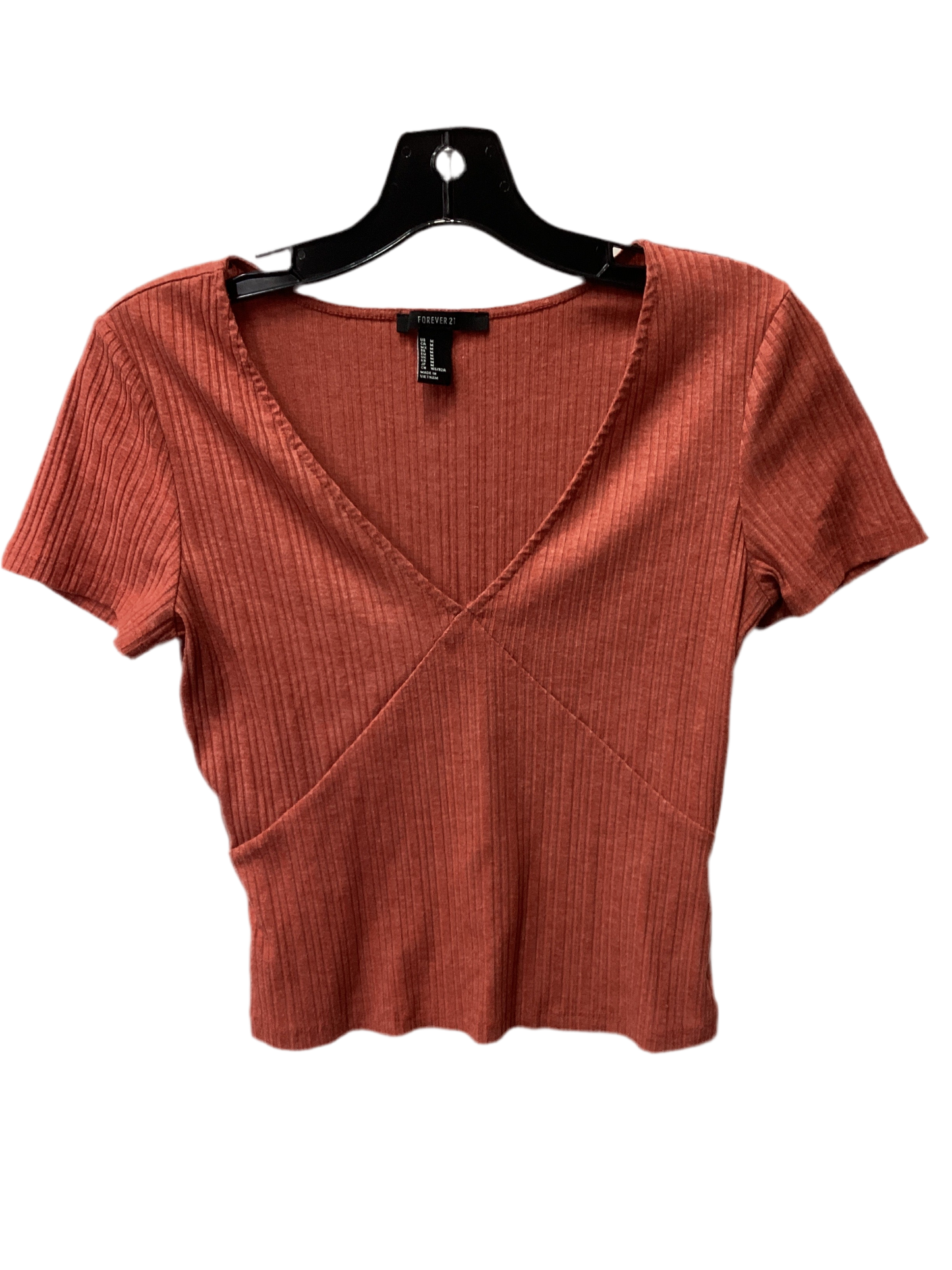 Top Ss By Forever 21 In Orange, Size:M