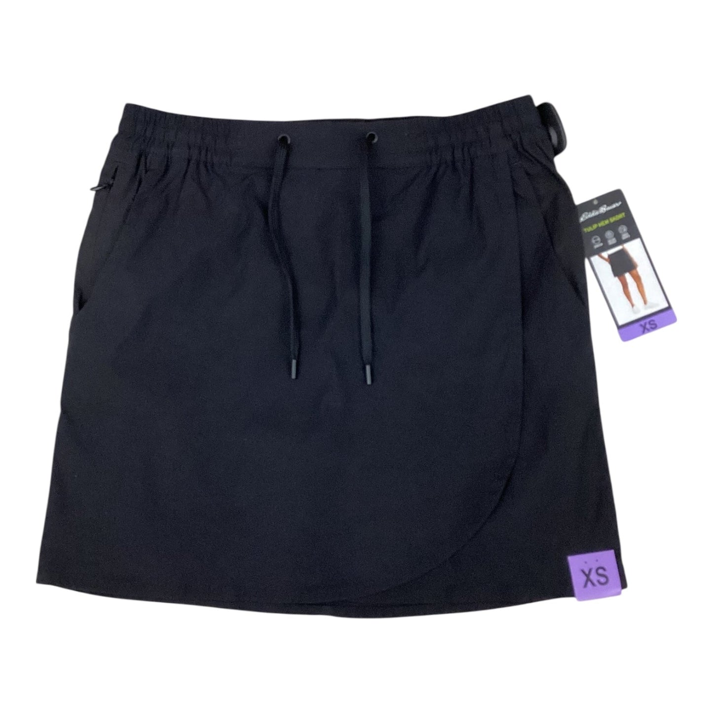 Athletic Skort By Eddie Bauer In Black, Size:Xs