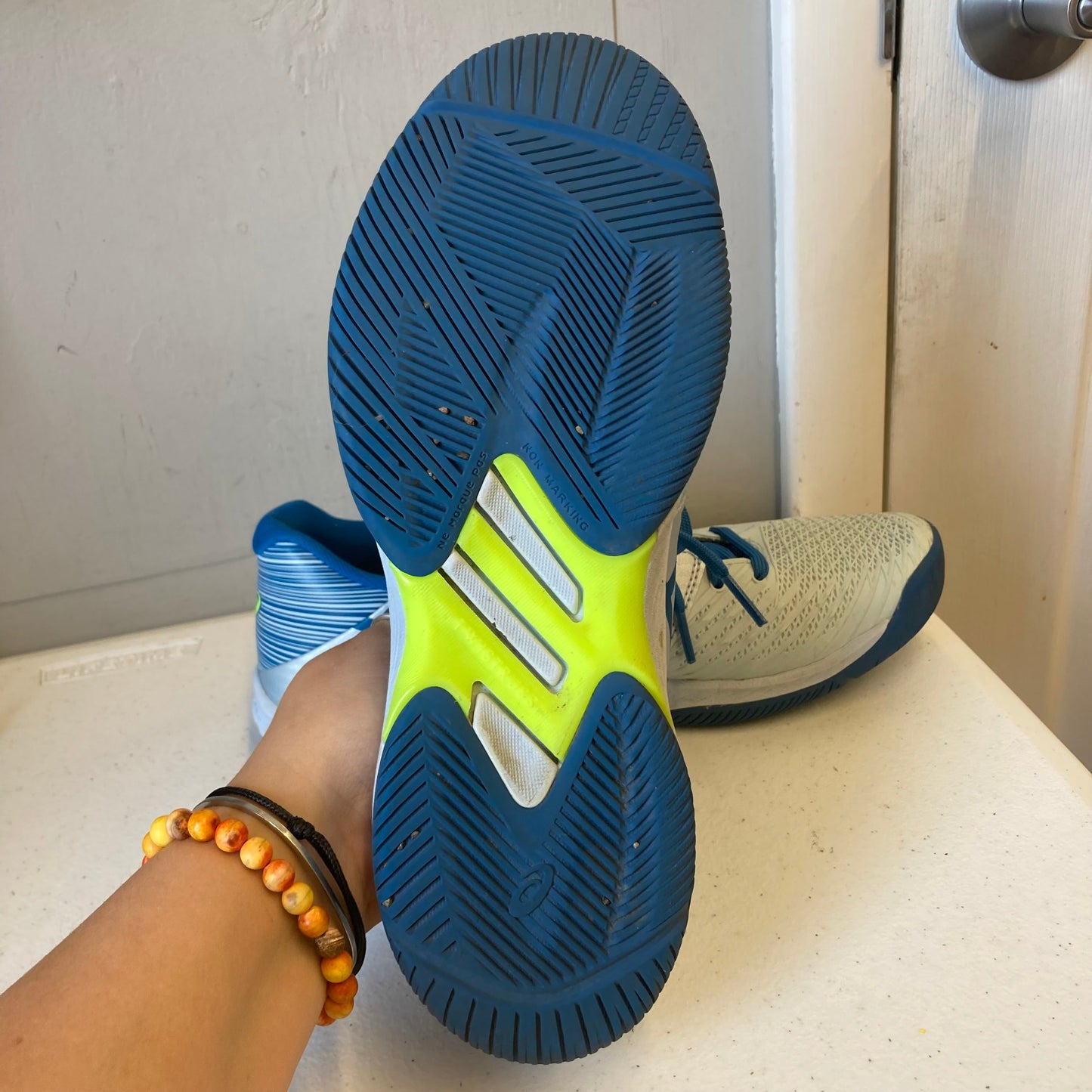 Shoes Athletic By Asics In Blue, Size:10