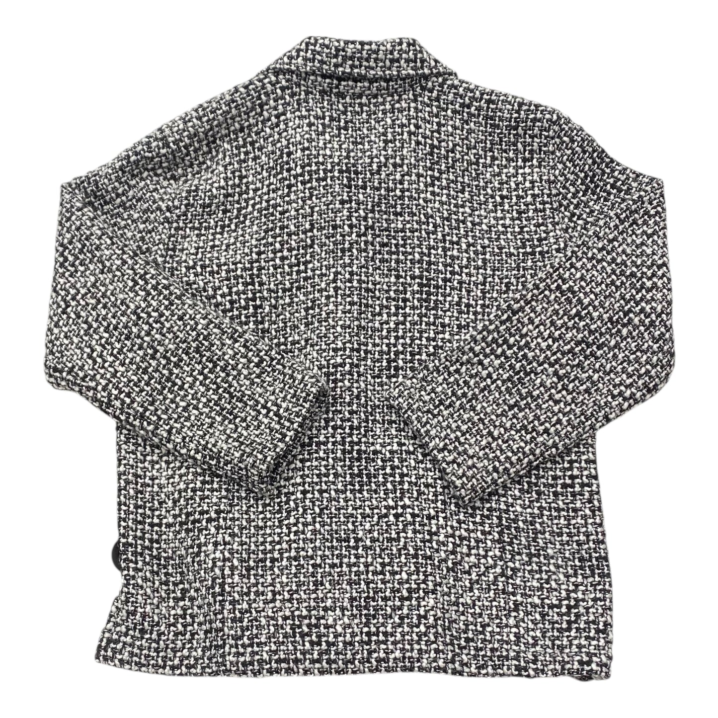 Blazer By Chicos In Black & White, Size:L