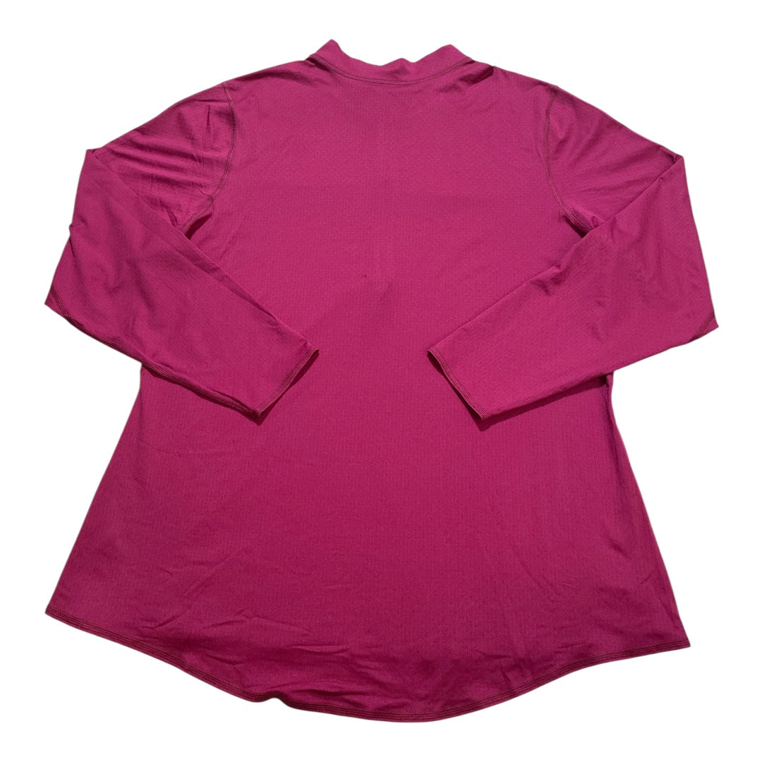 Athletic Top Ls Crewneck By Rei In Purple, Size:2X