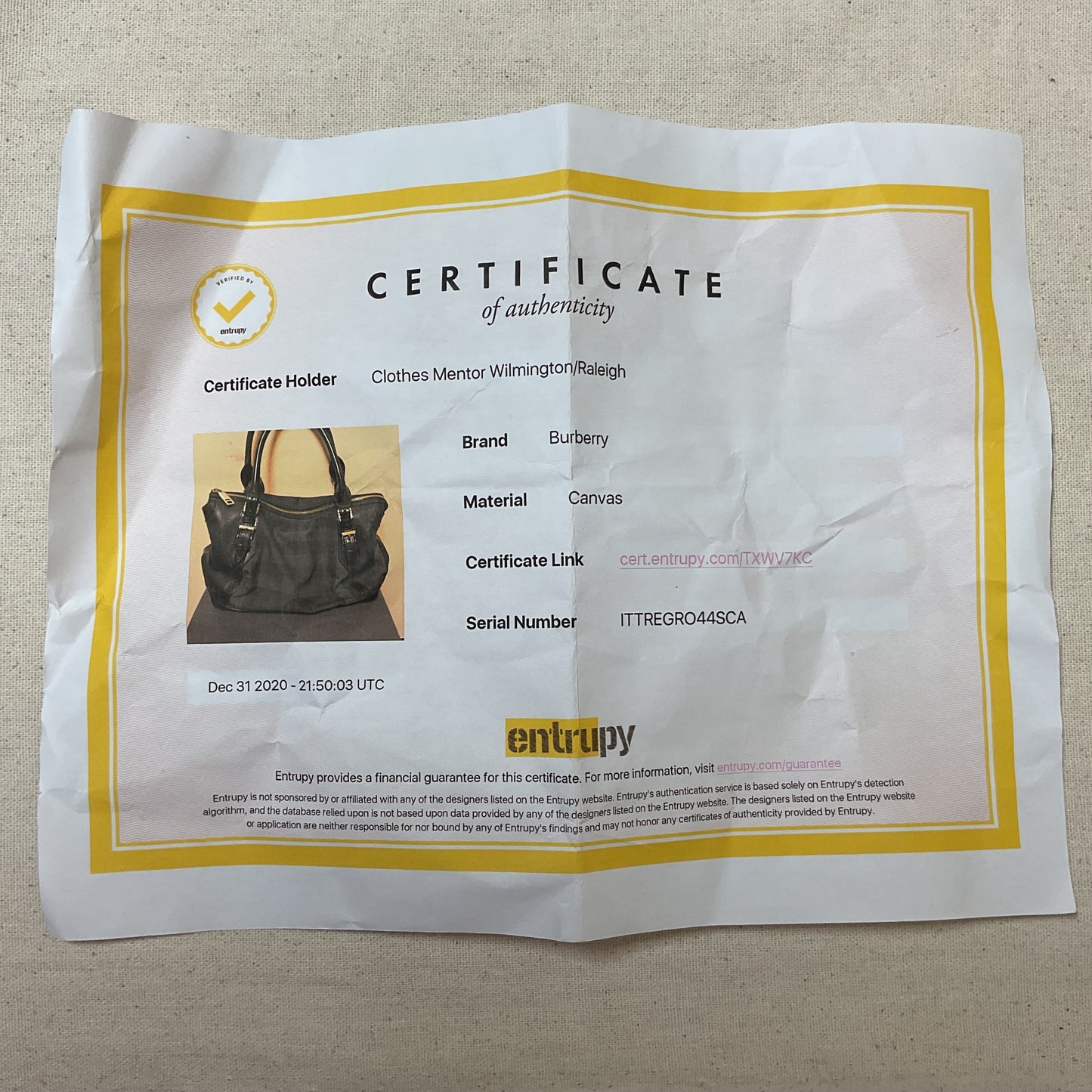 Handbag Luxury Designer By Burberry In Black, Size:Medium