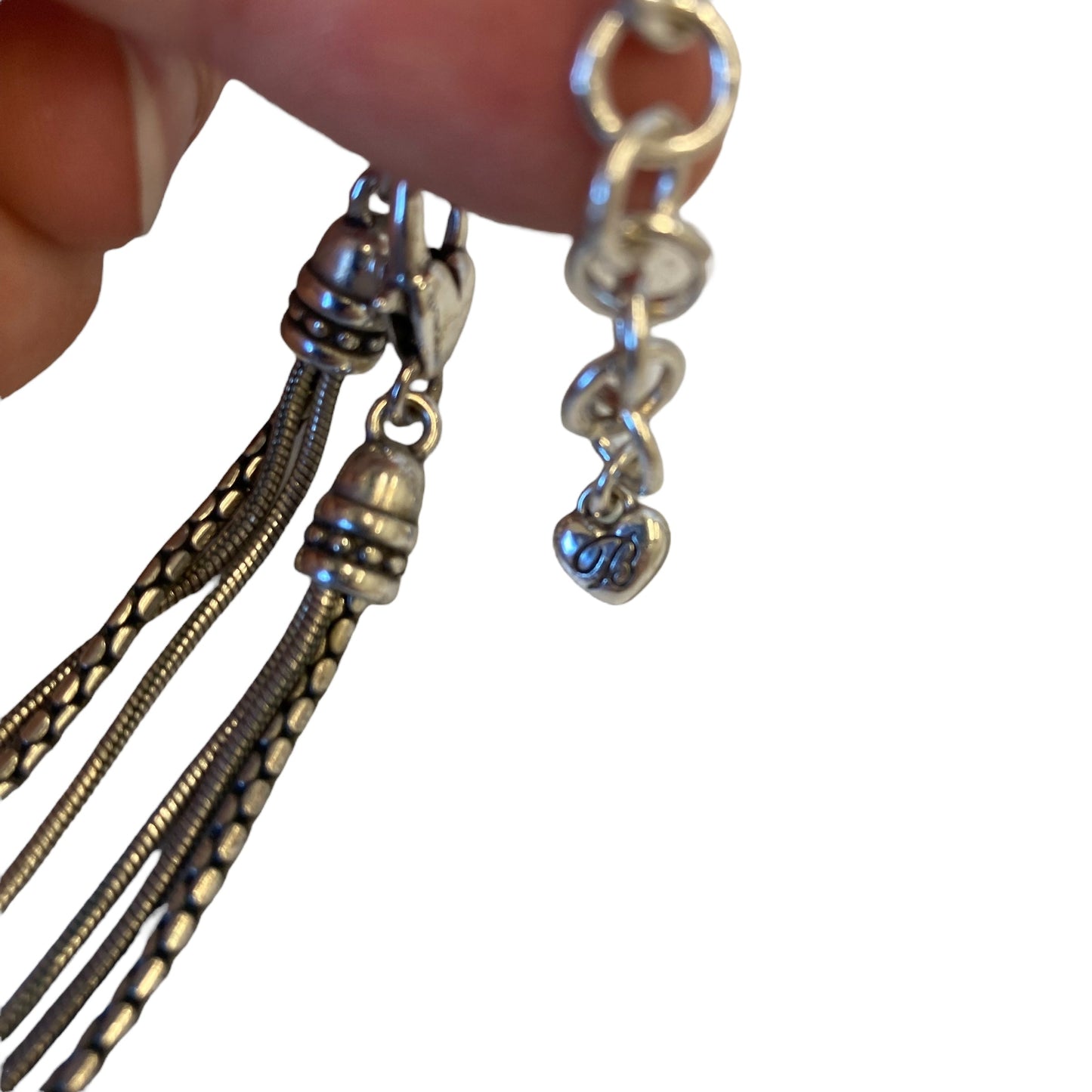 Necklace Pendant By Brighton In Silver & Yellow