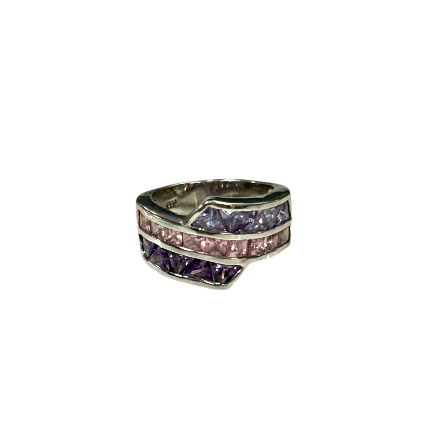 Ring Sterling Silver, Size: 8