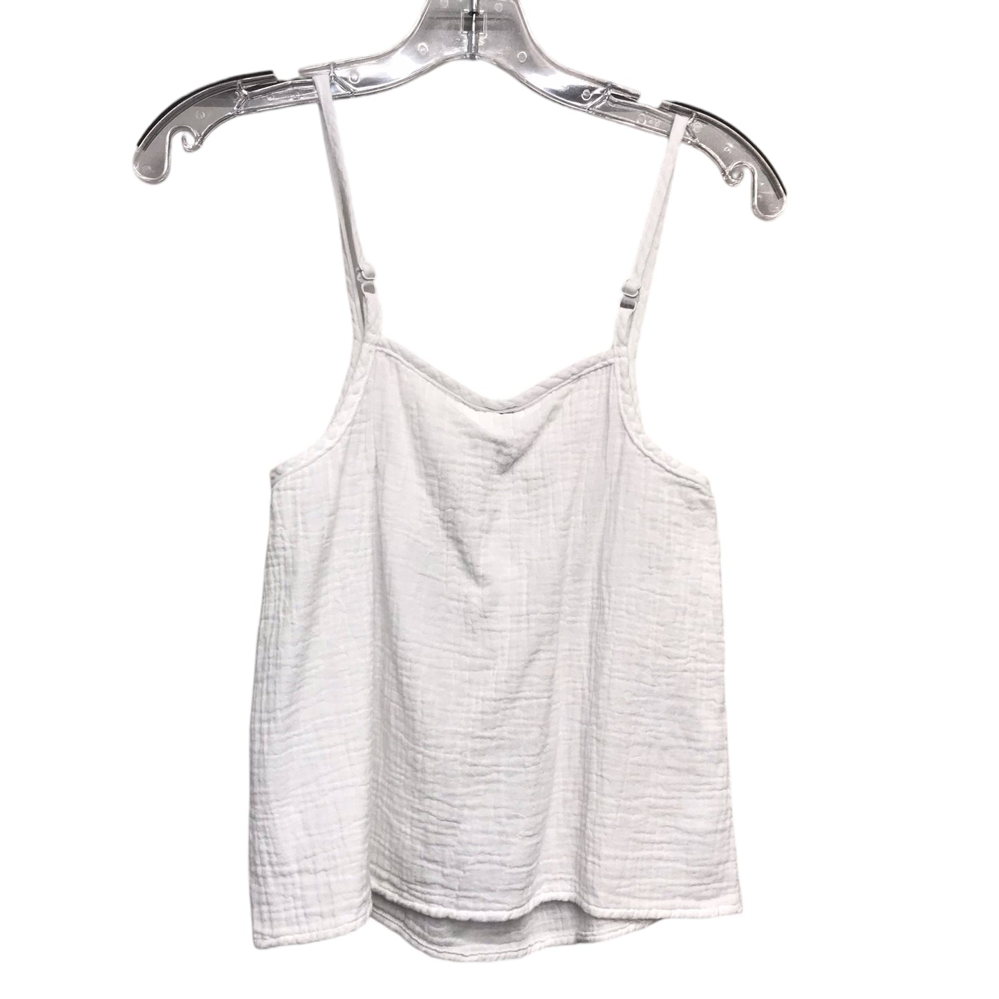 Tank Top By Bobi In White, Size:S