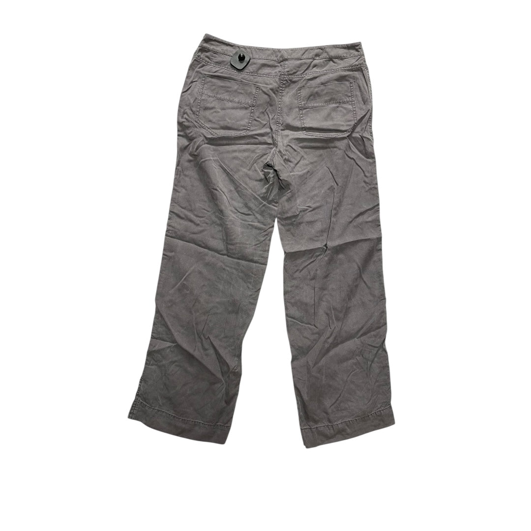Pants Designer By Eileen Fisher In Grey, Size:M
