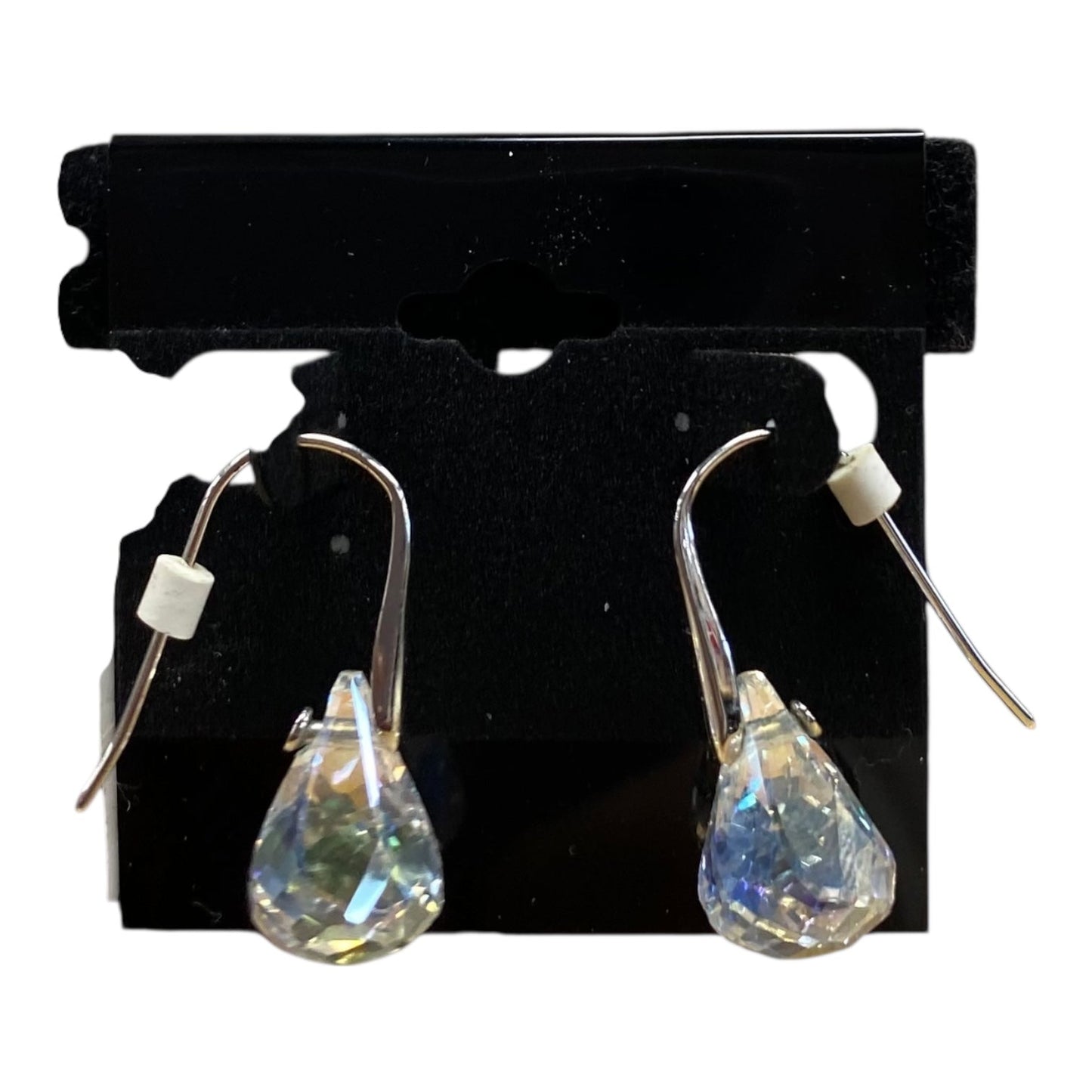 Earrings Designer By Swarovski In Silver