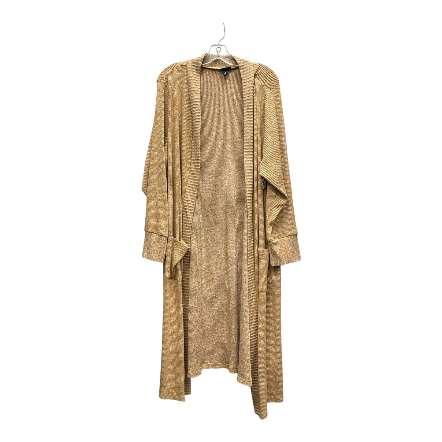 Cardigan By Torrid In Tan, Size:3X