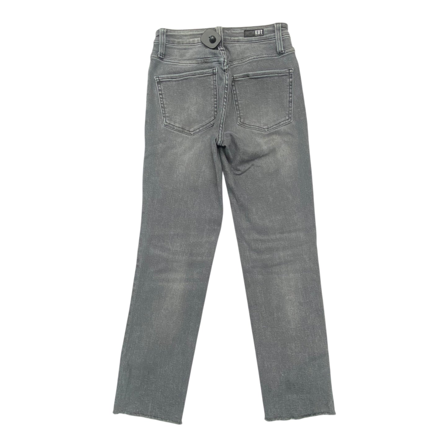Jeans Boot Cut By Kut In Grey Denim, Size:2