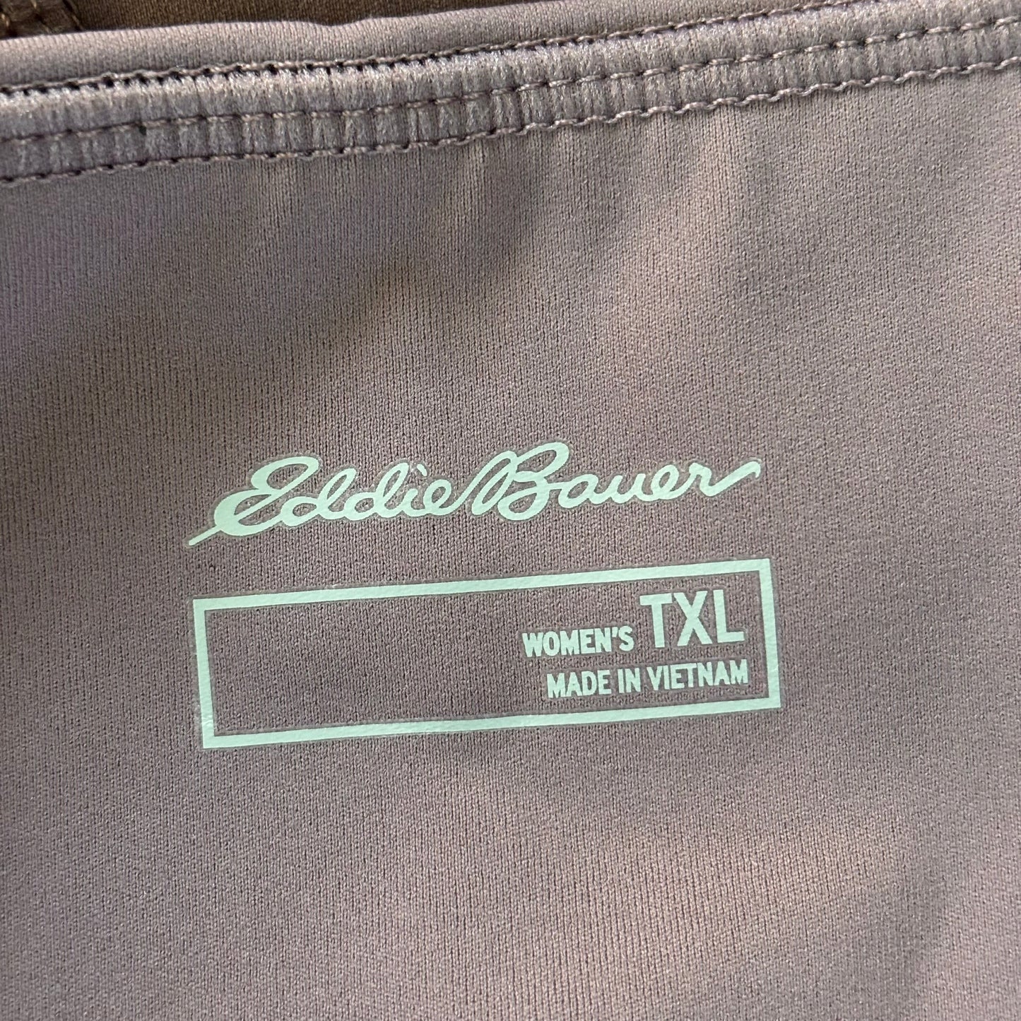 Athletic Leggings By Eddie Bauer In Mauve, Size: Xl