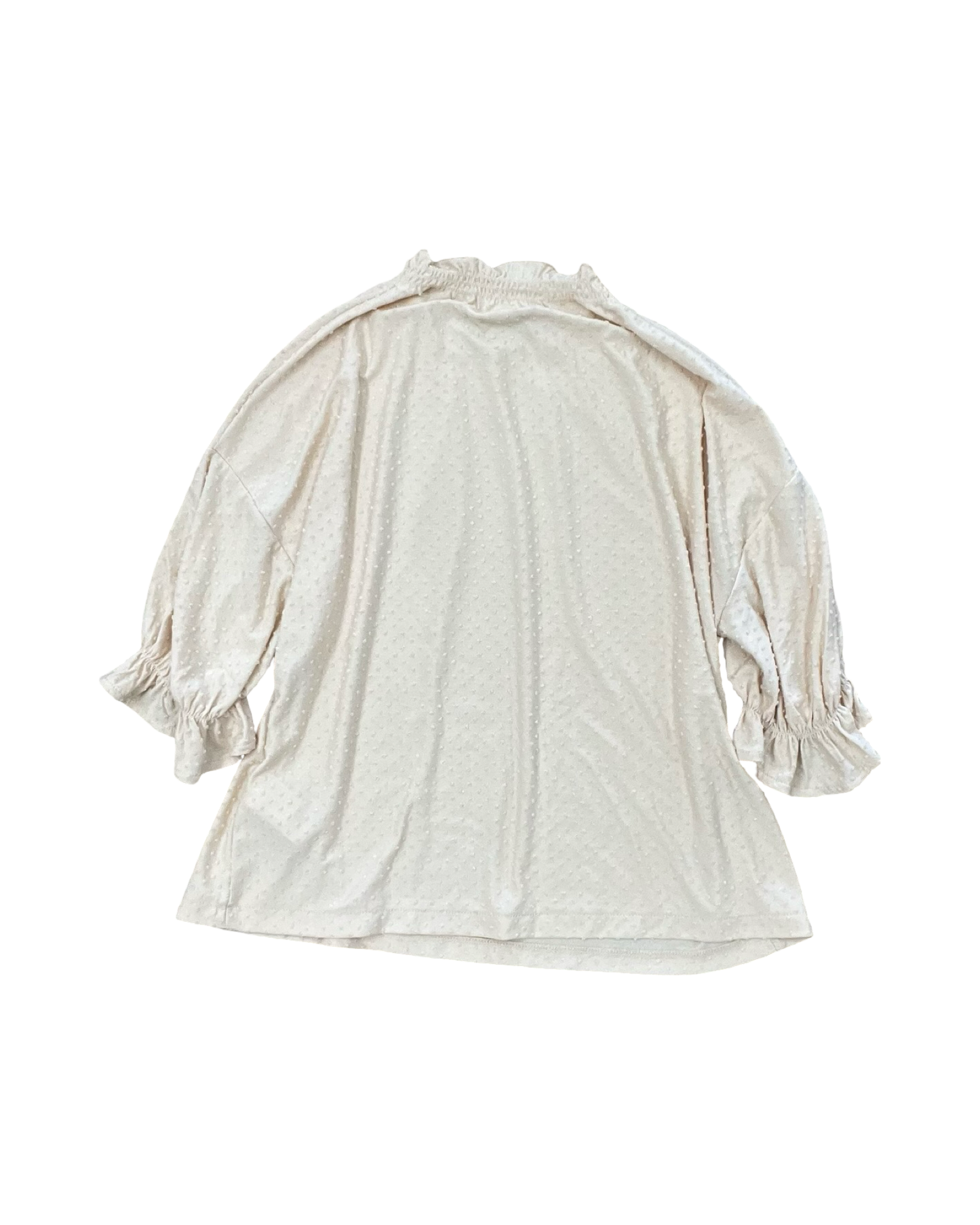 Top 3/4 Sleeve By Madewell In Peach, Size:S