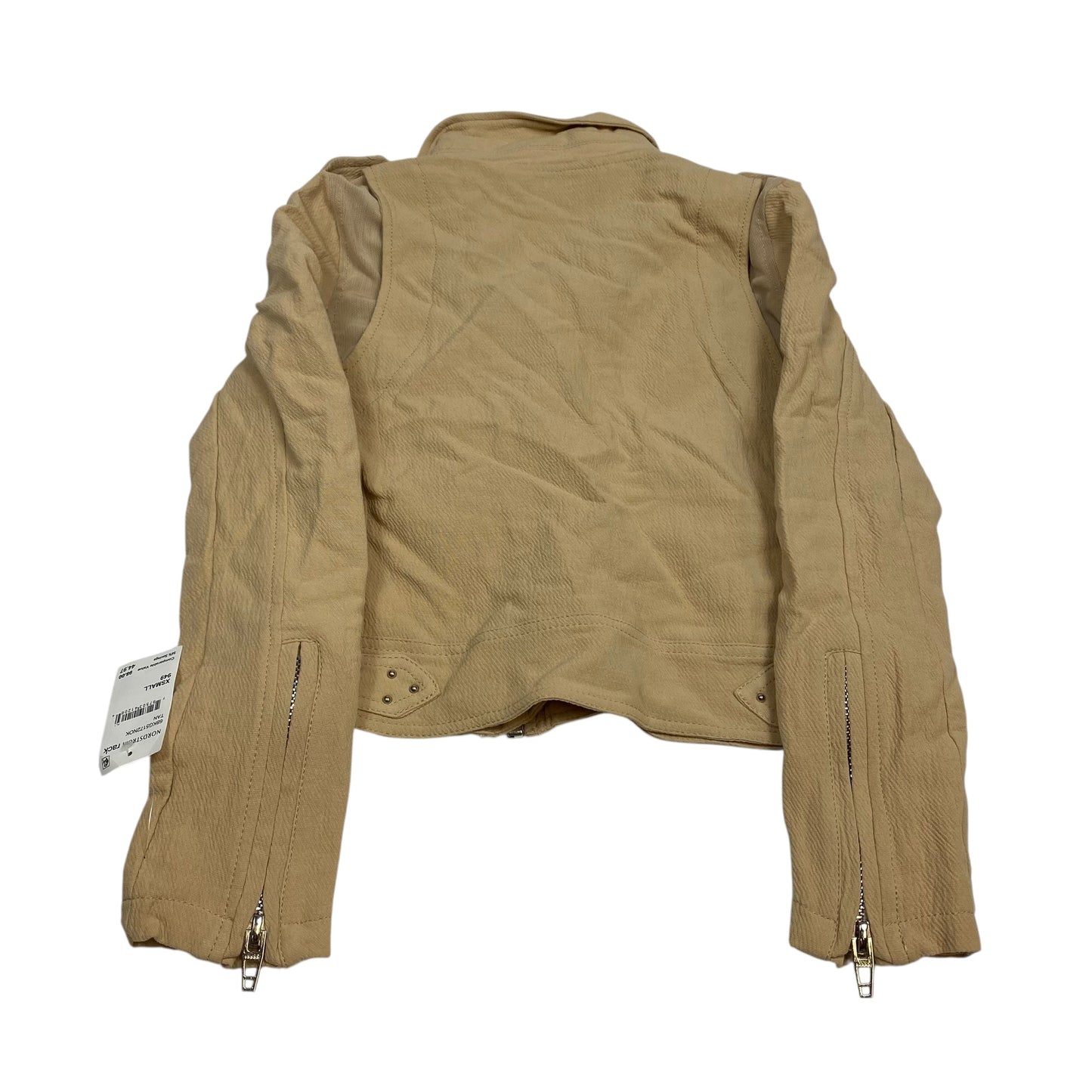 Jacket Moto By Blanknyc In Tan, Size:Xs
