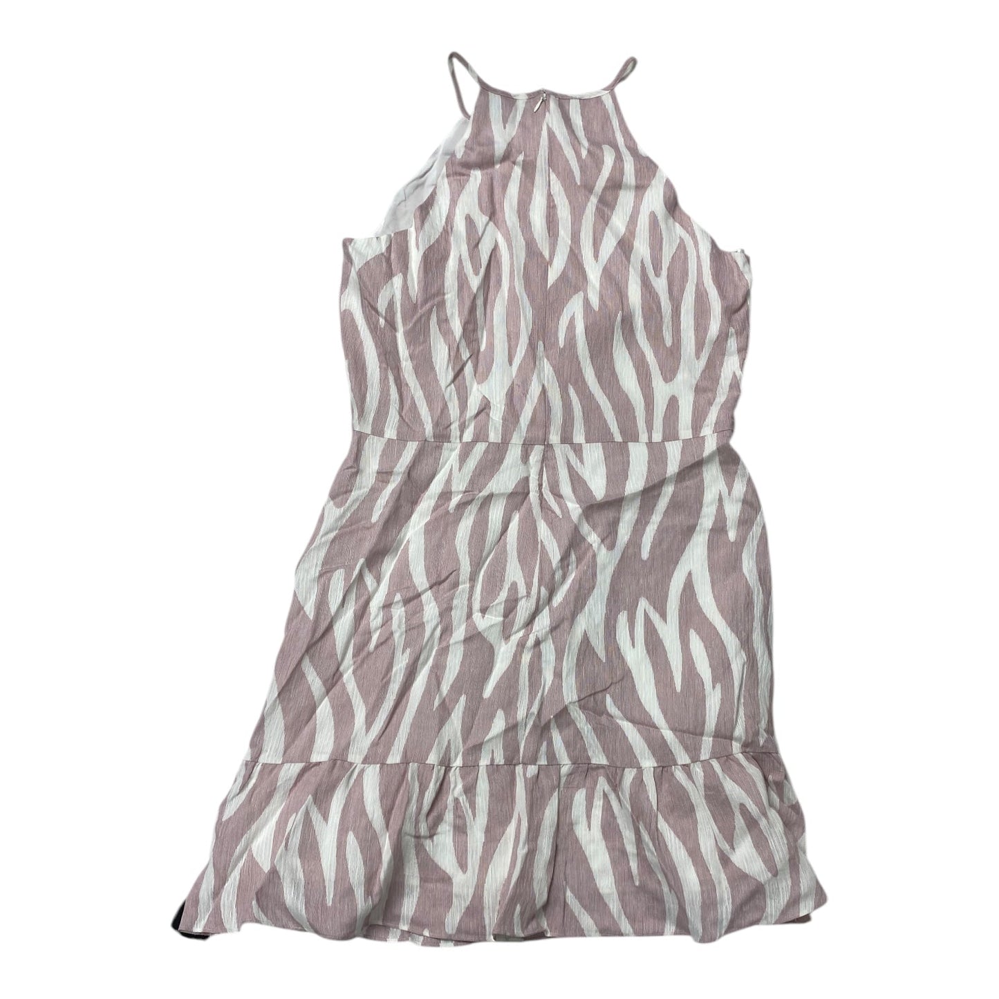 Dress Designer By Parker In Pink & White, Size:L
