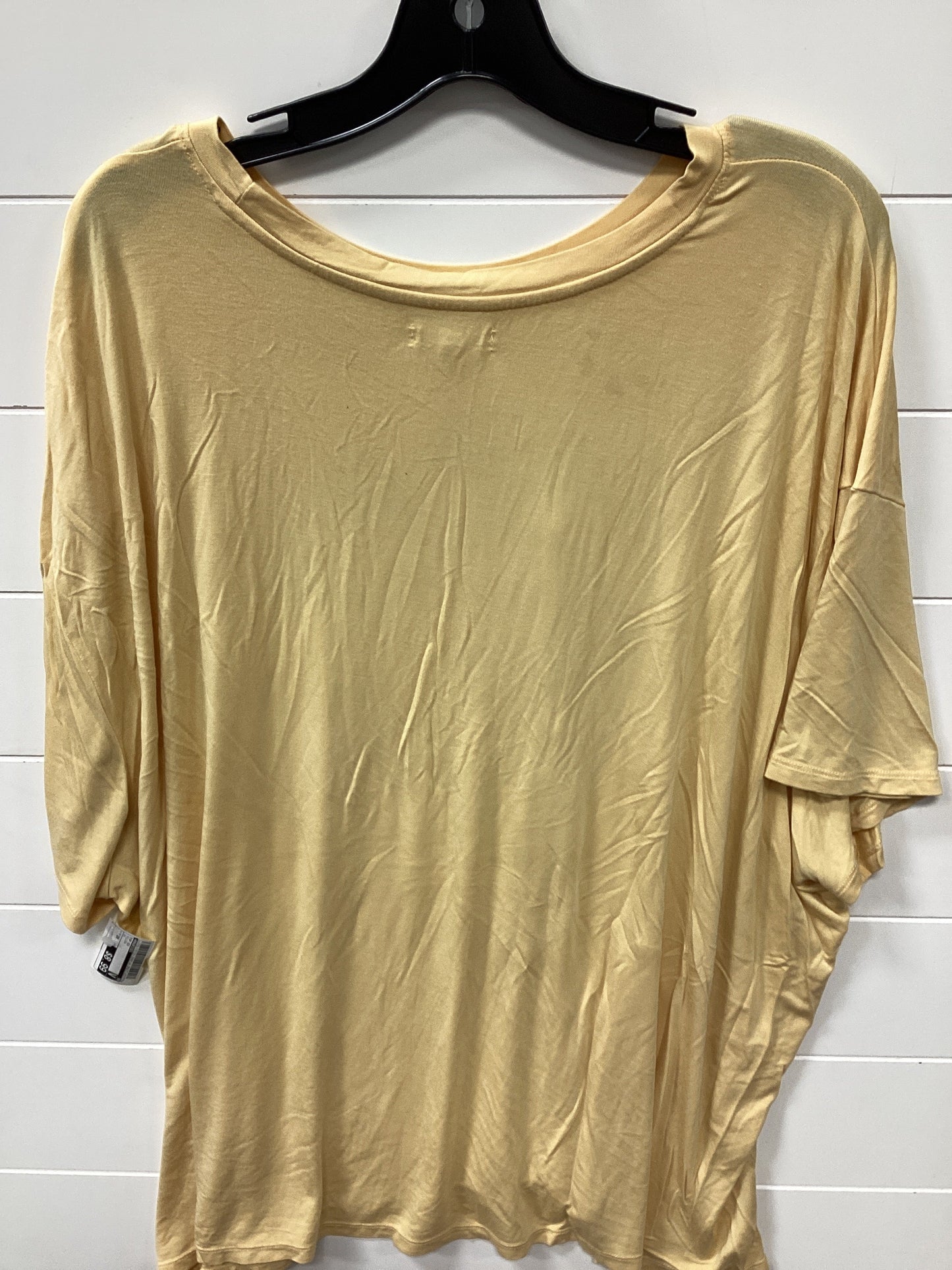 Top Ss By Maurices In Yellow, Size:3X