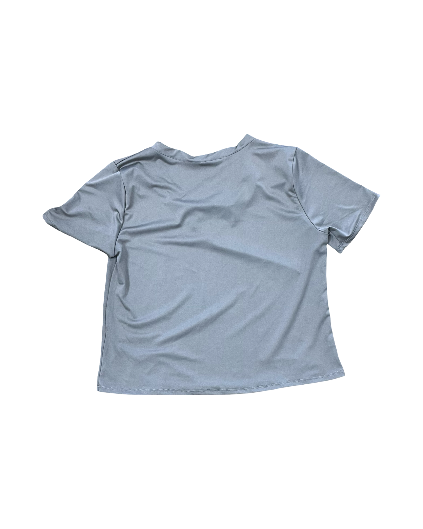 Top Ss By Clothes Mentor In Grey, Size:M