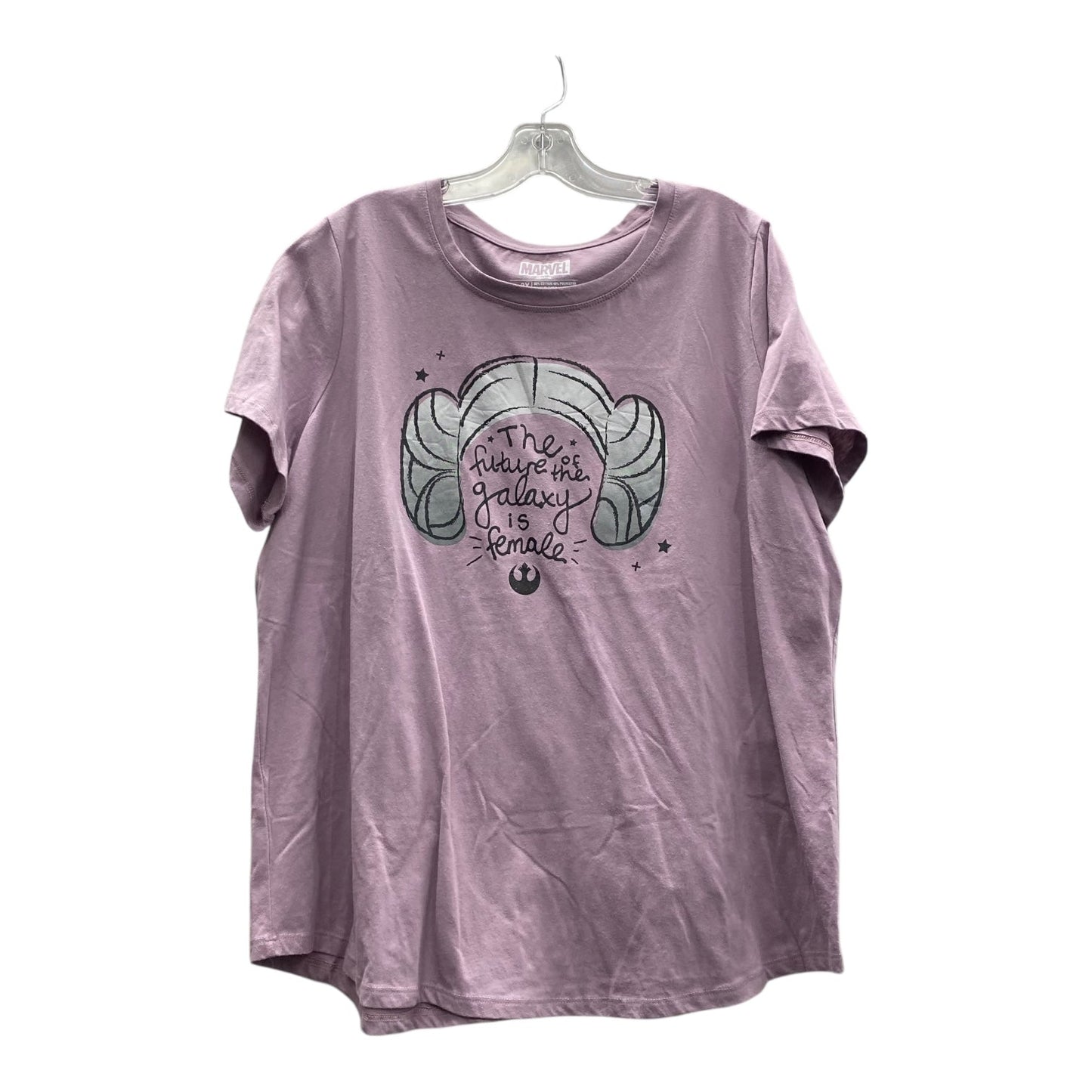 Top Ss By Disney In Purple, Size:2X