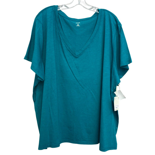 Top Ss Basic By Ana In Teal, Size:4X