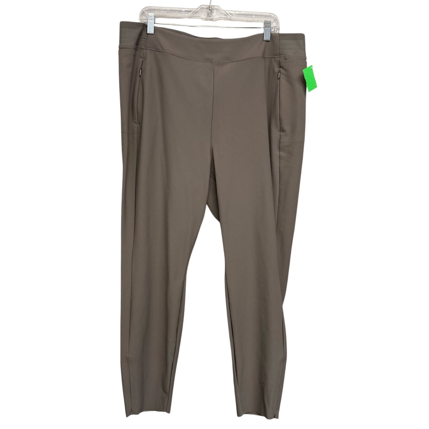 Athletic Pants By Athleta In Brown, Size:3X