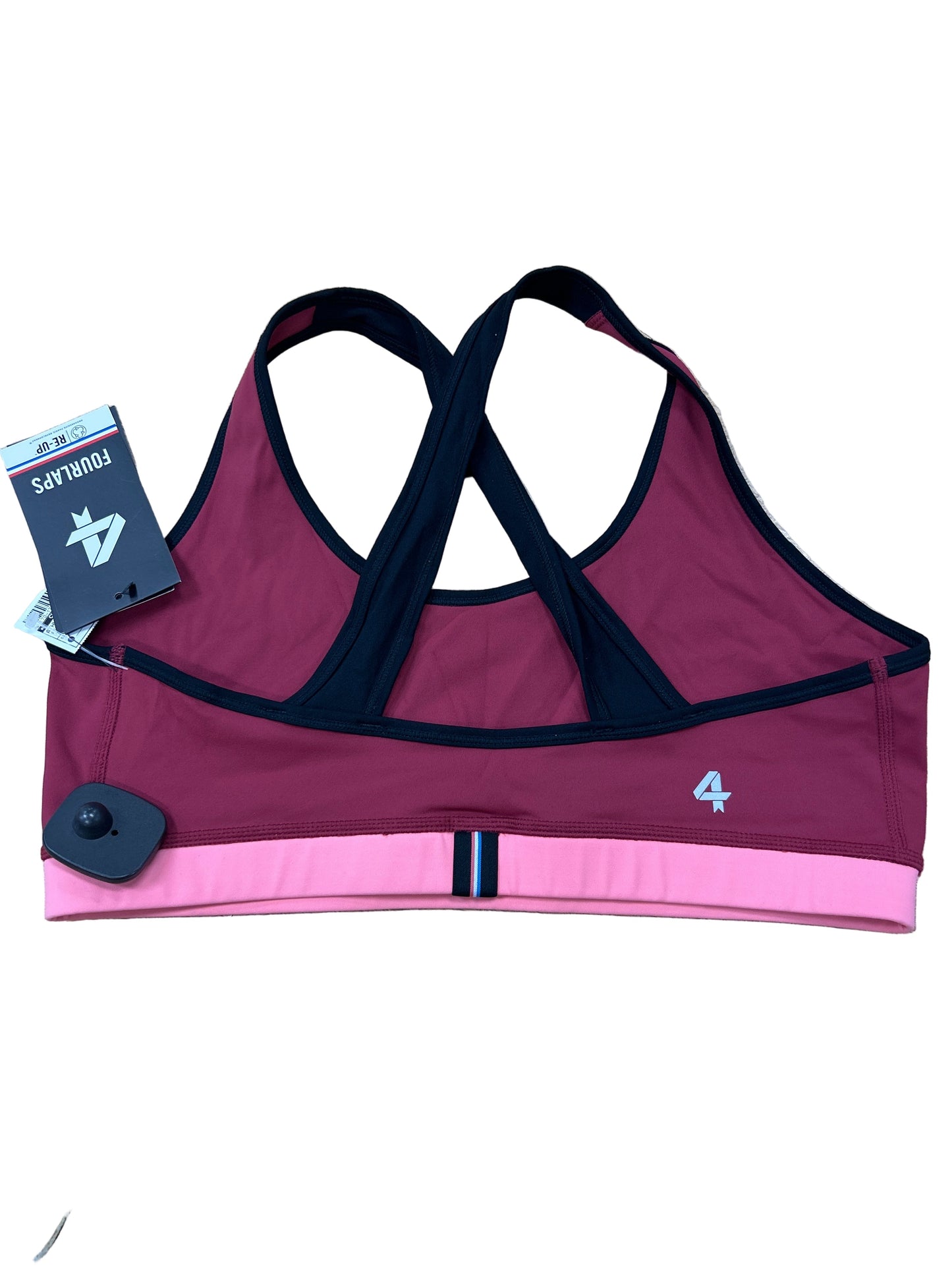 Athletic Bra By Clothes Mentor In Red, Size:L