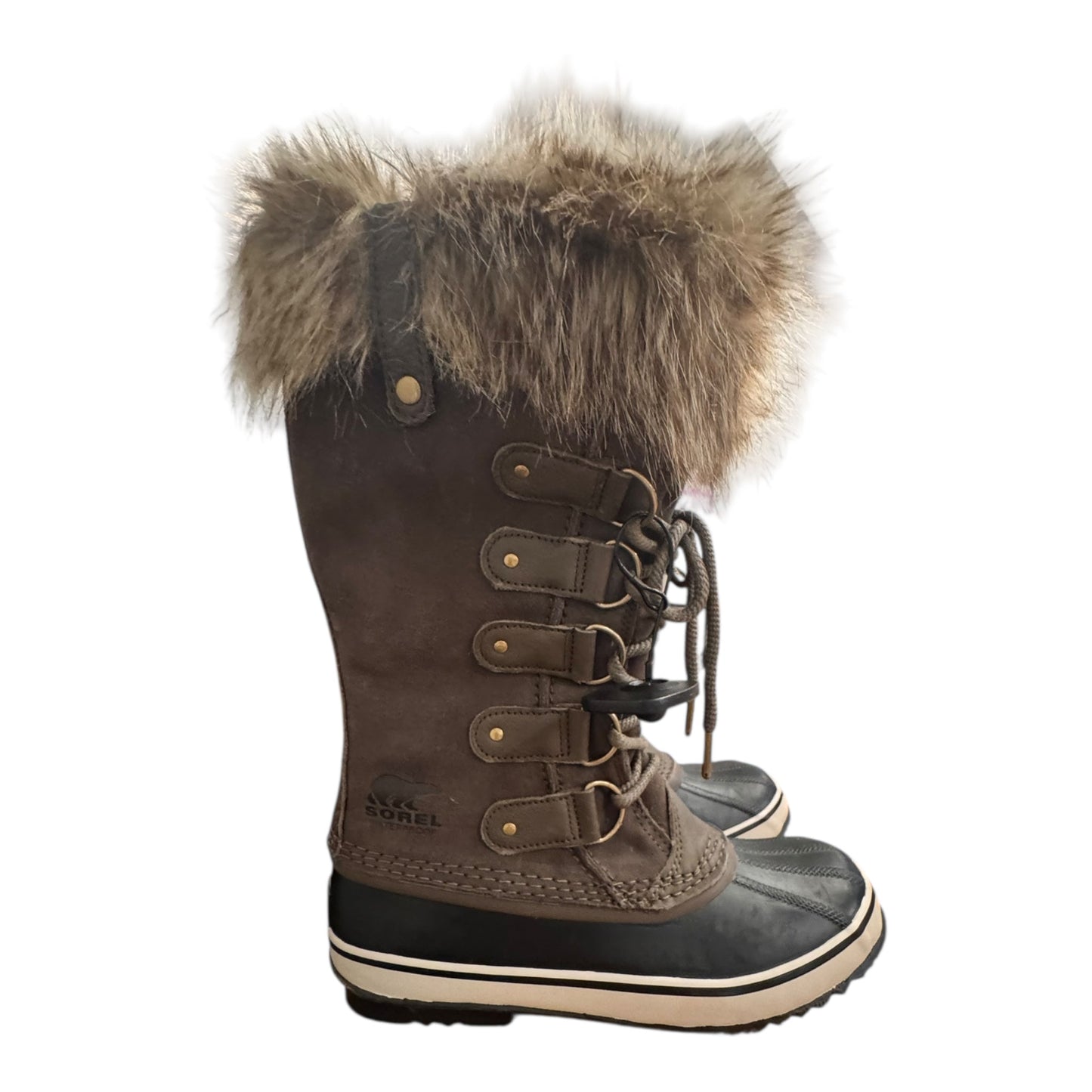 Boots Designer By Sorel In Taupe, Size:10