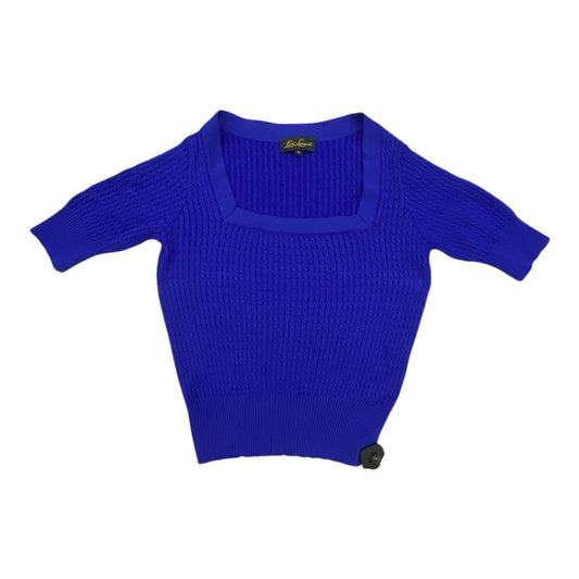 Sweater Designer By Luisa Spagnoli In Blue, Size:S