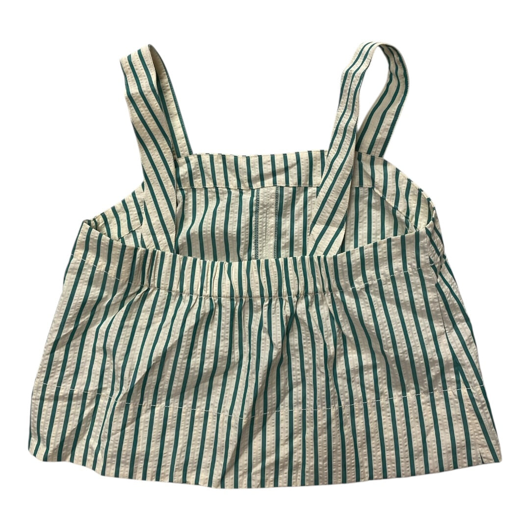 Top Sleeveless By Banana Republic In Striped Pattern, Size:S