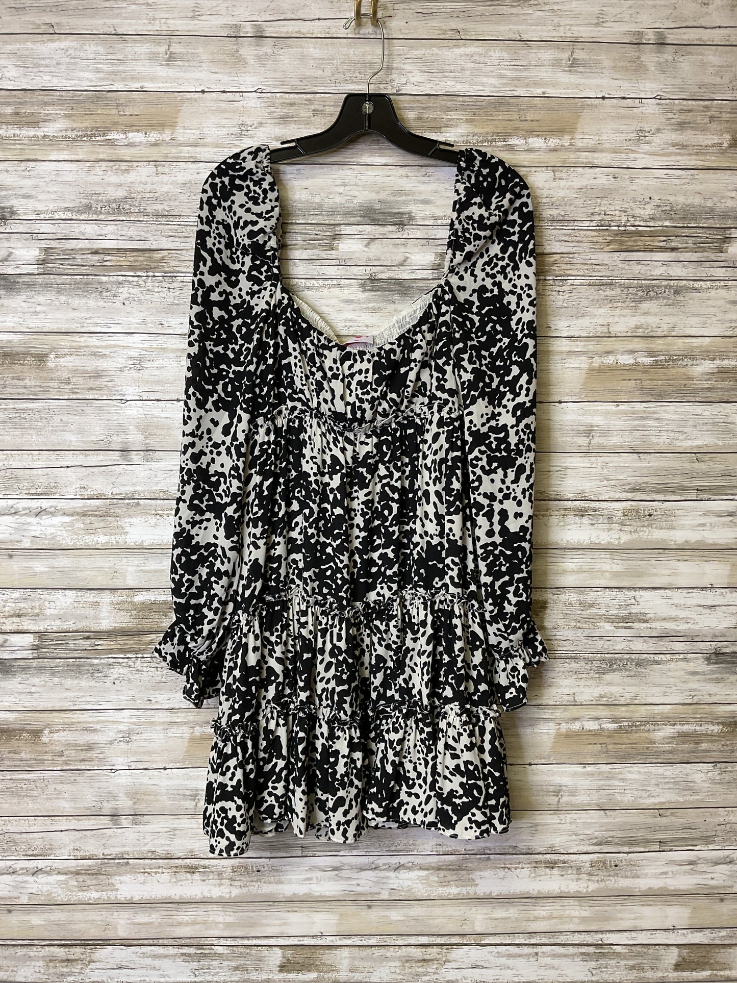 Dress Casual Short By Buddy Love In Black & White, Size:L
