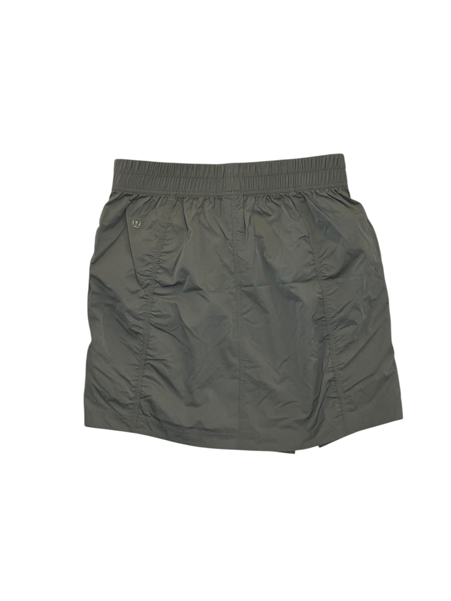 Athletic Skirt By Lululemon In Green, Size:M